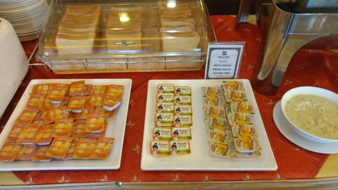 Buffet breakfast in Hotel Niky International