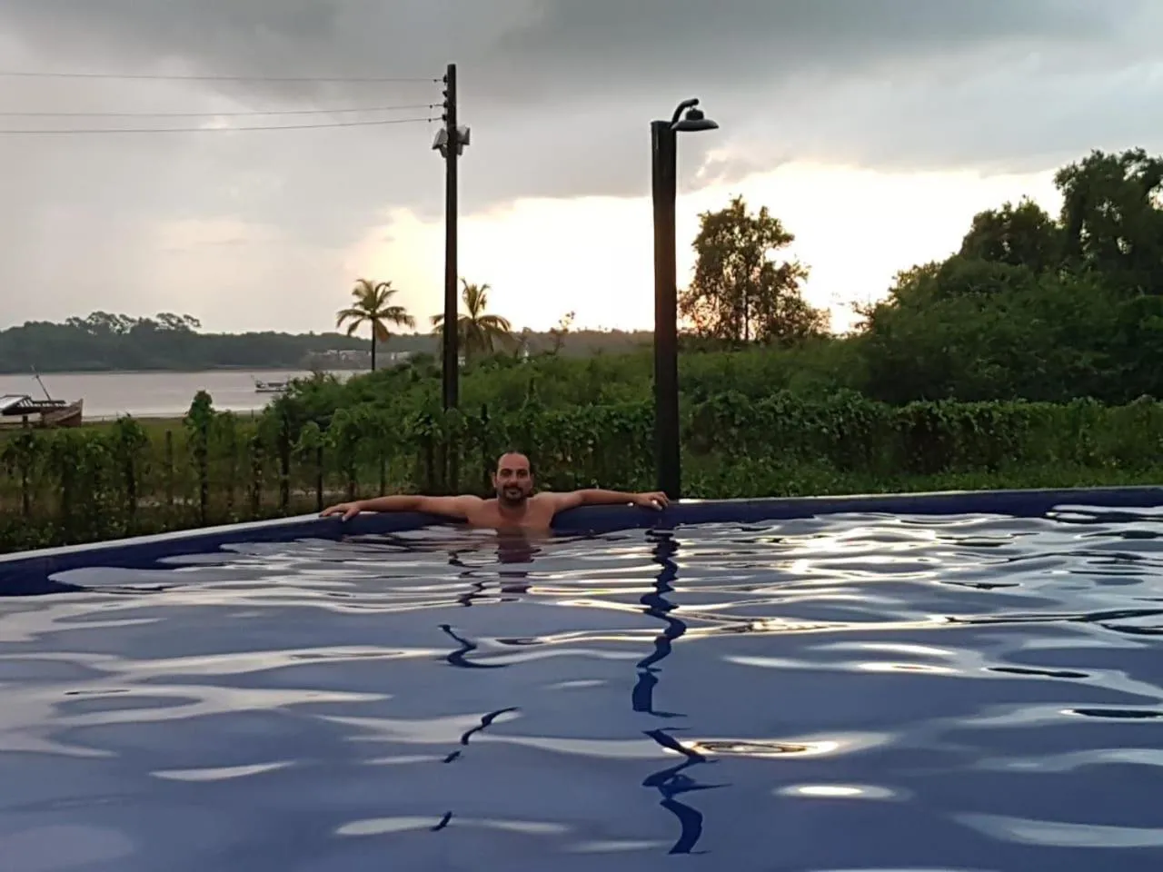 Pool view in Pousada Marajoara- Hotel Fazenda-Turismo de Aventura
