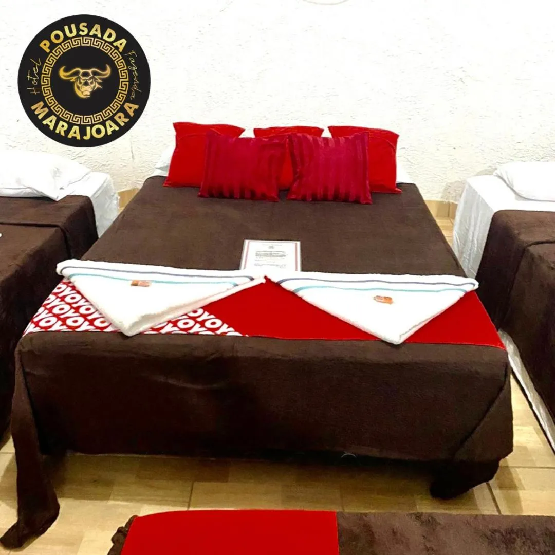 Bed in Pousada Marajoara- Hotel Fazenda-Turismo de Aventura