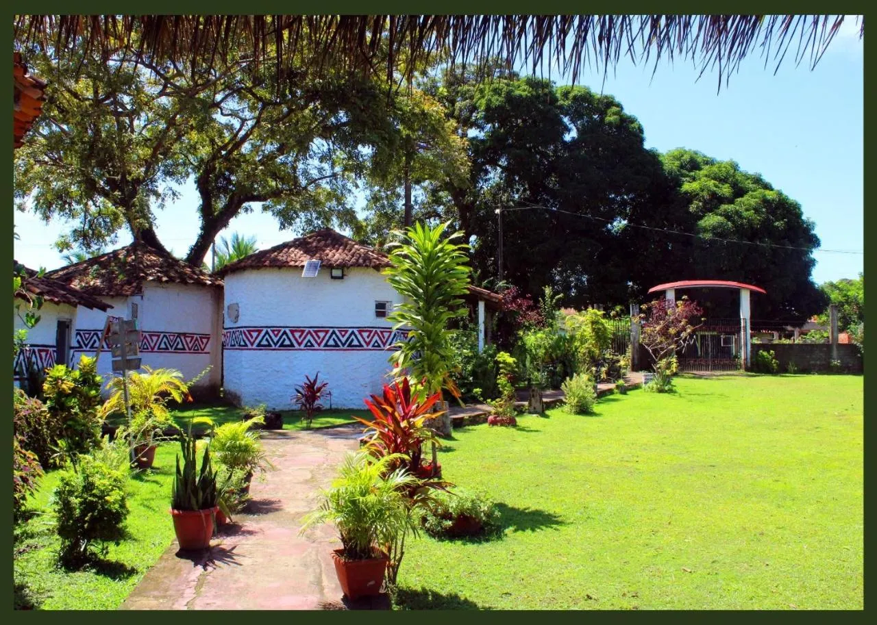 Garden view in Pousada Marajoara- Hotel Fazenda-Turismo de Aventura