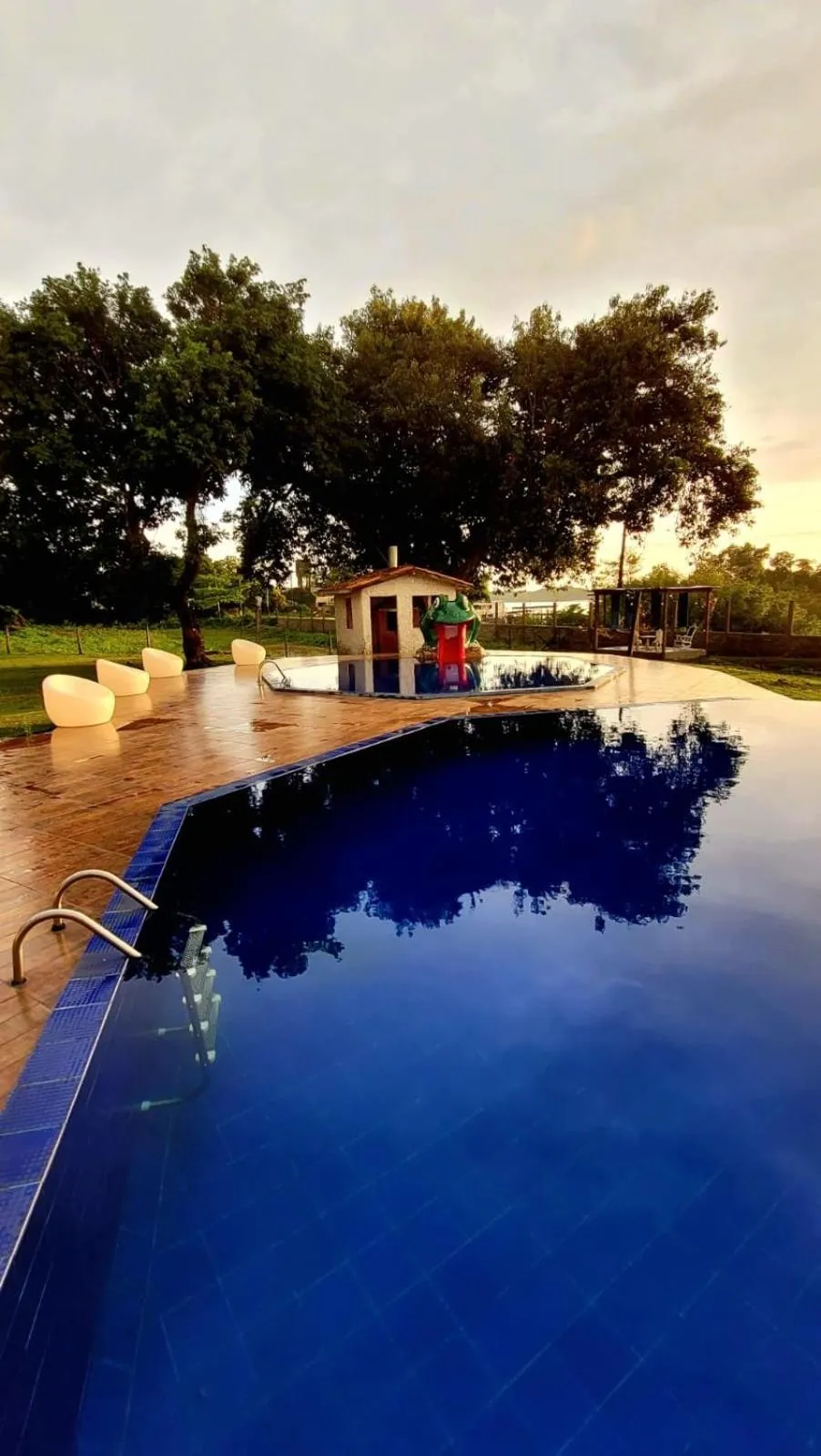 Swimming pool in Pousada Marajoara- Hotel Fazenda-Turismo de Aventura