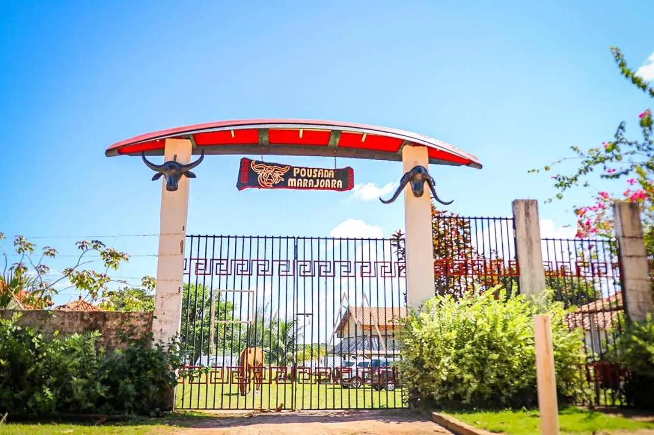 Facade/entrance in Pousada Marajoara- Hotel Fazenda-Turismo de Aventura