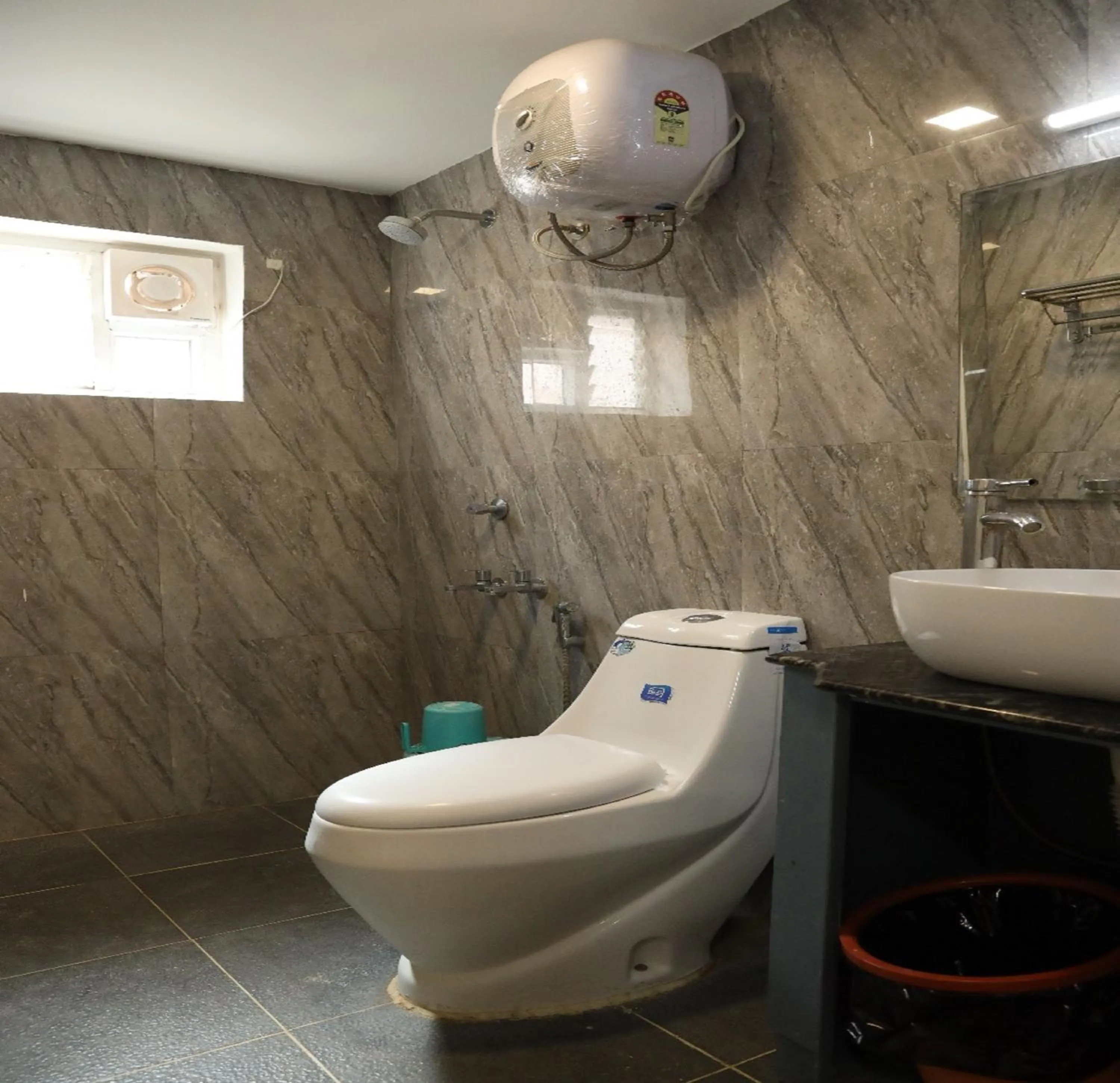 Bathroom in Manopriya Residency by Azalea