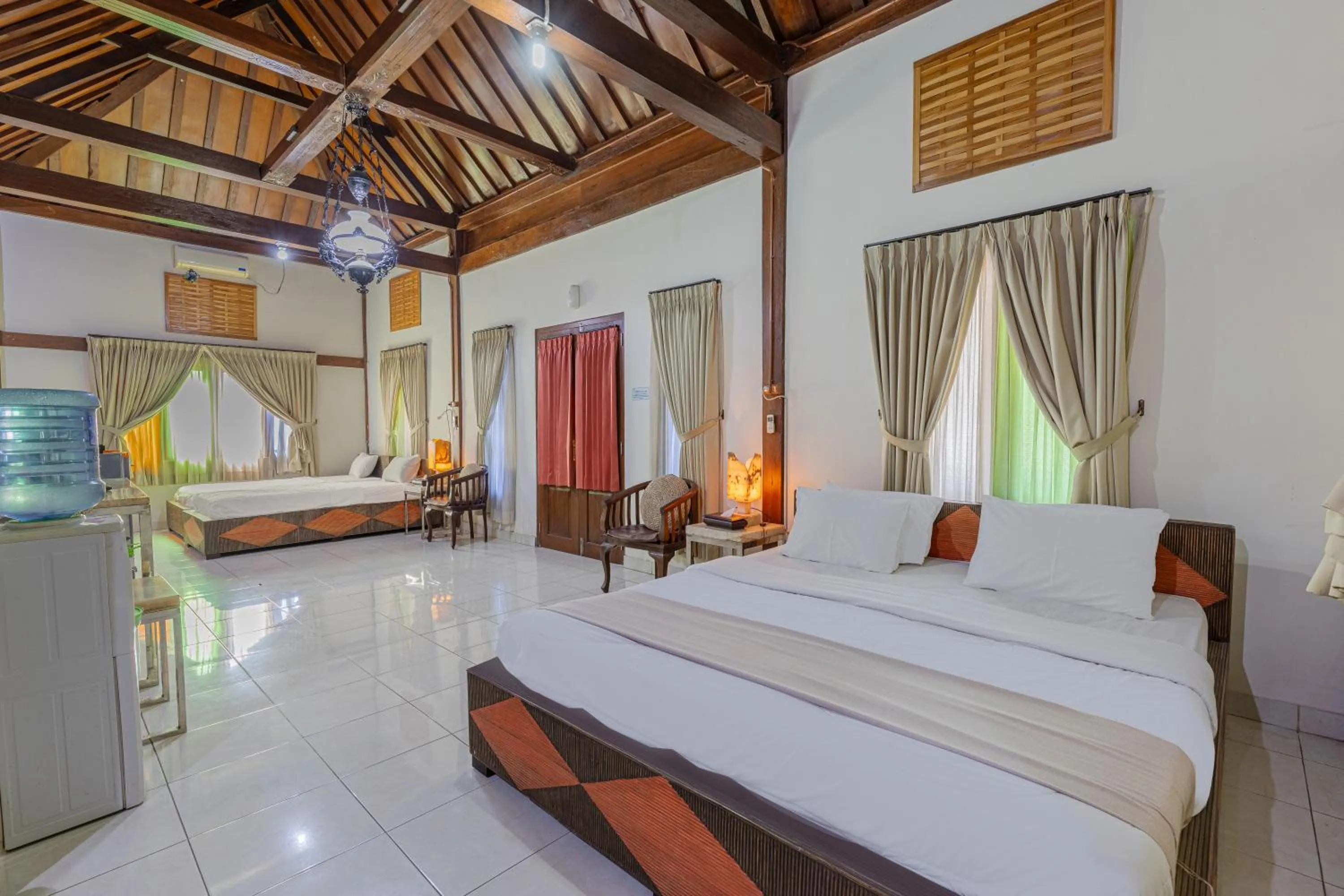 Bed in Pondok Gajah Hotel