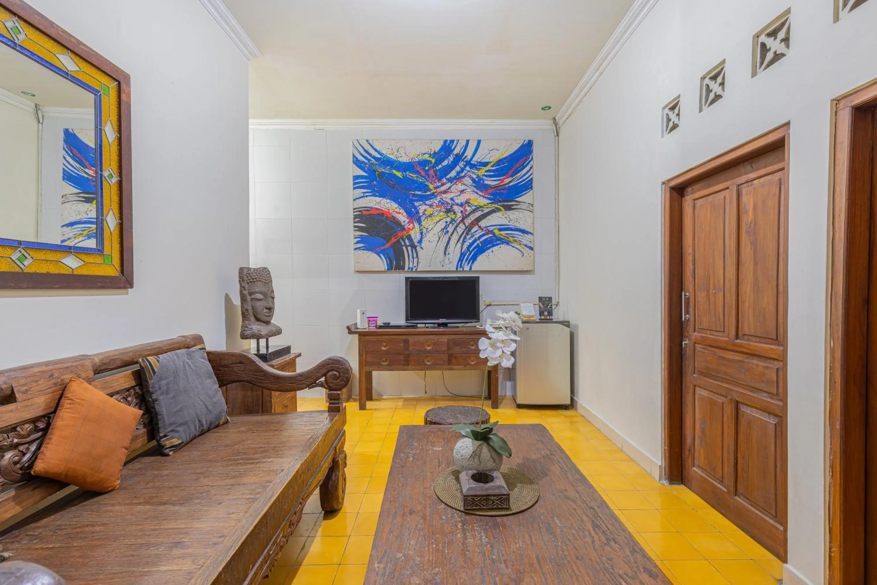 Living room in Pondok Gajah Hotel