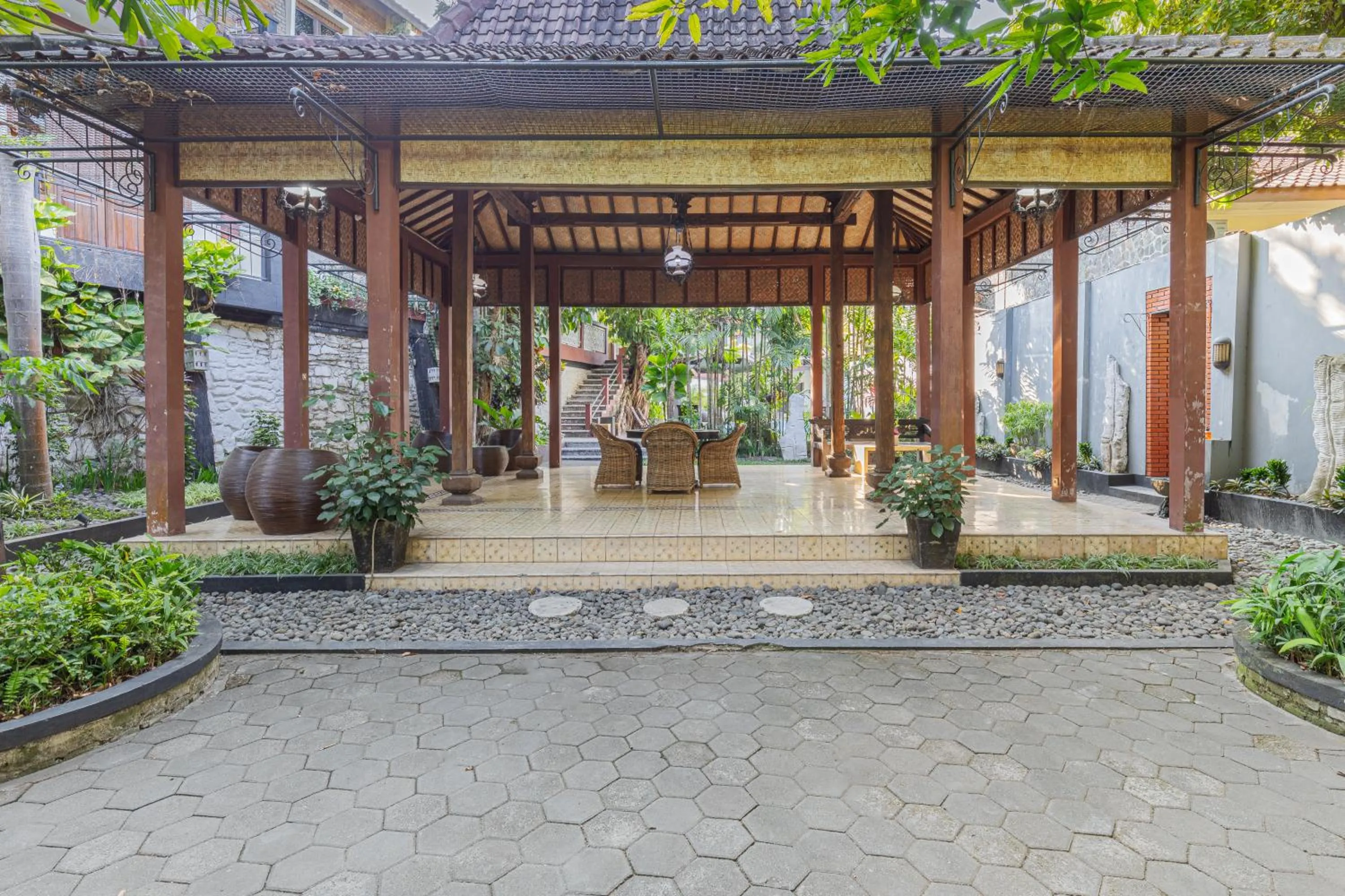 Property building in Pondok Gajah Hotel