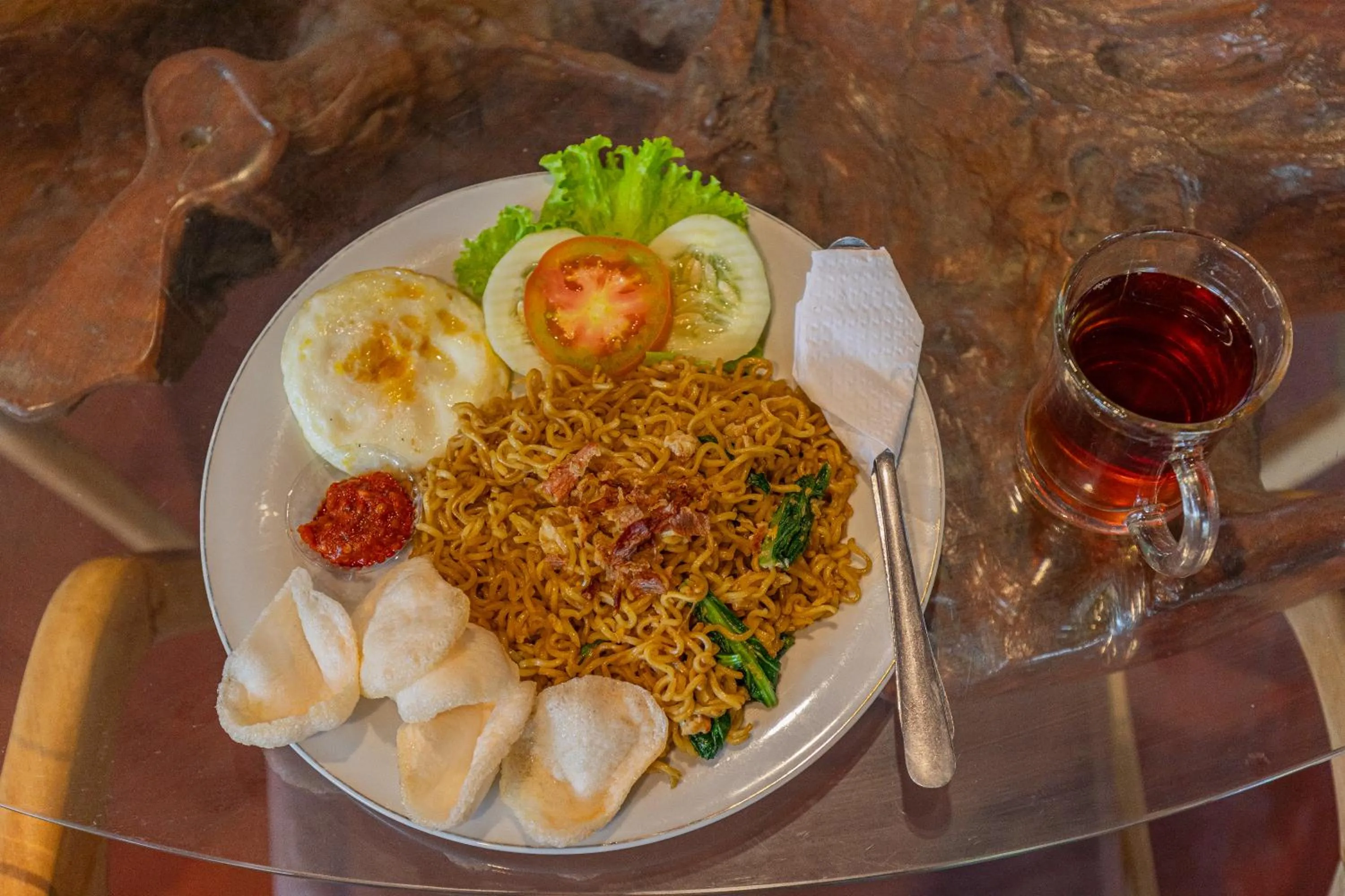 Food and drinks in Pondok Gajah Hotel