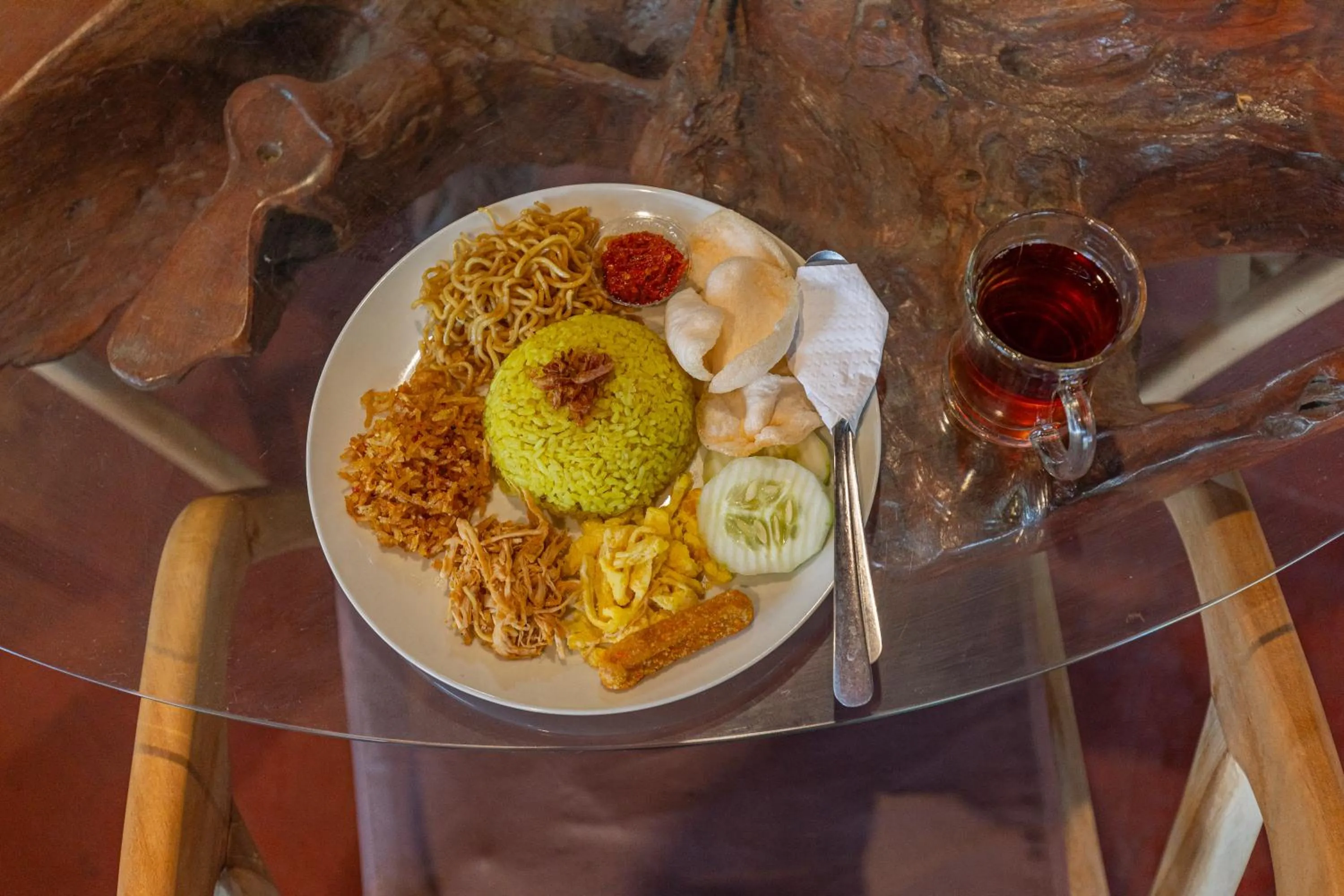 Food and drinks in Pondok Gajah Hotel