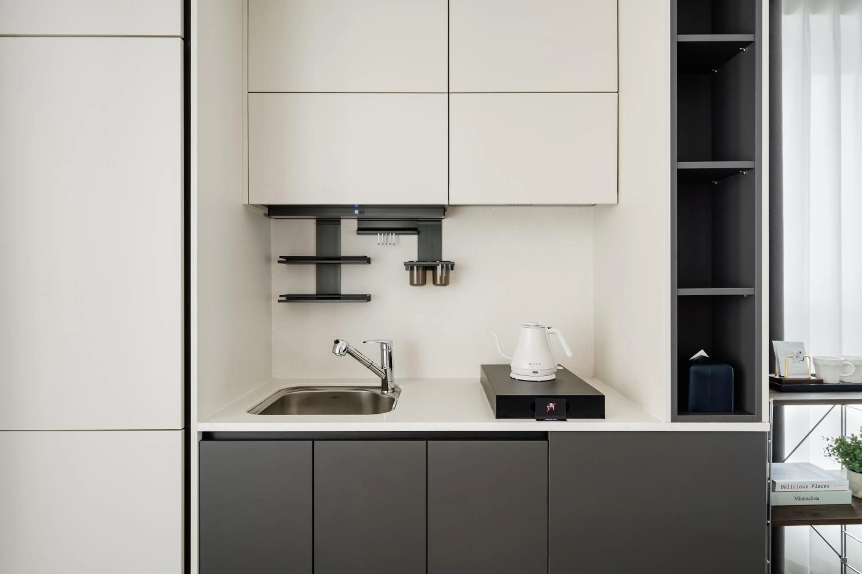 Kitchen or kitchenette in Urbanstay Naksan Beach