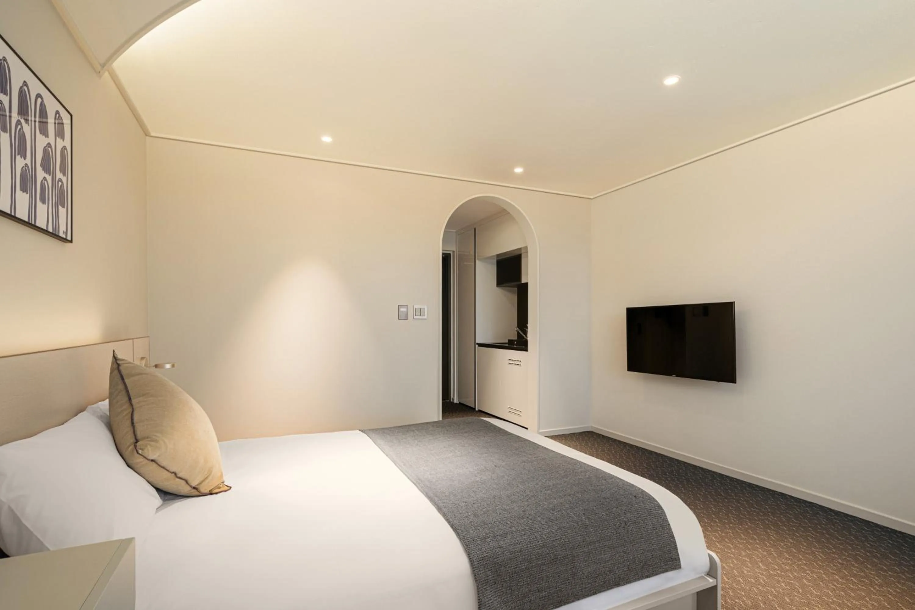 Bed in Urbanstay Naksan Beach