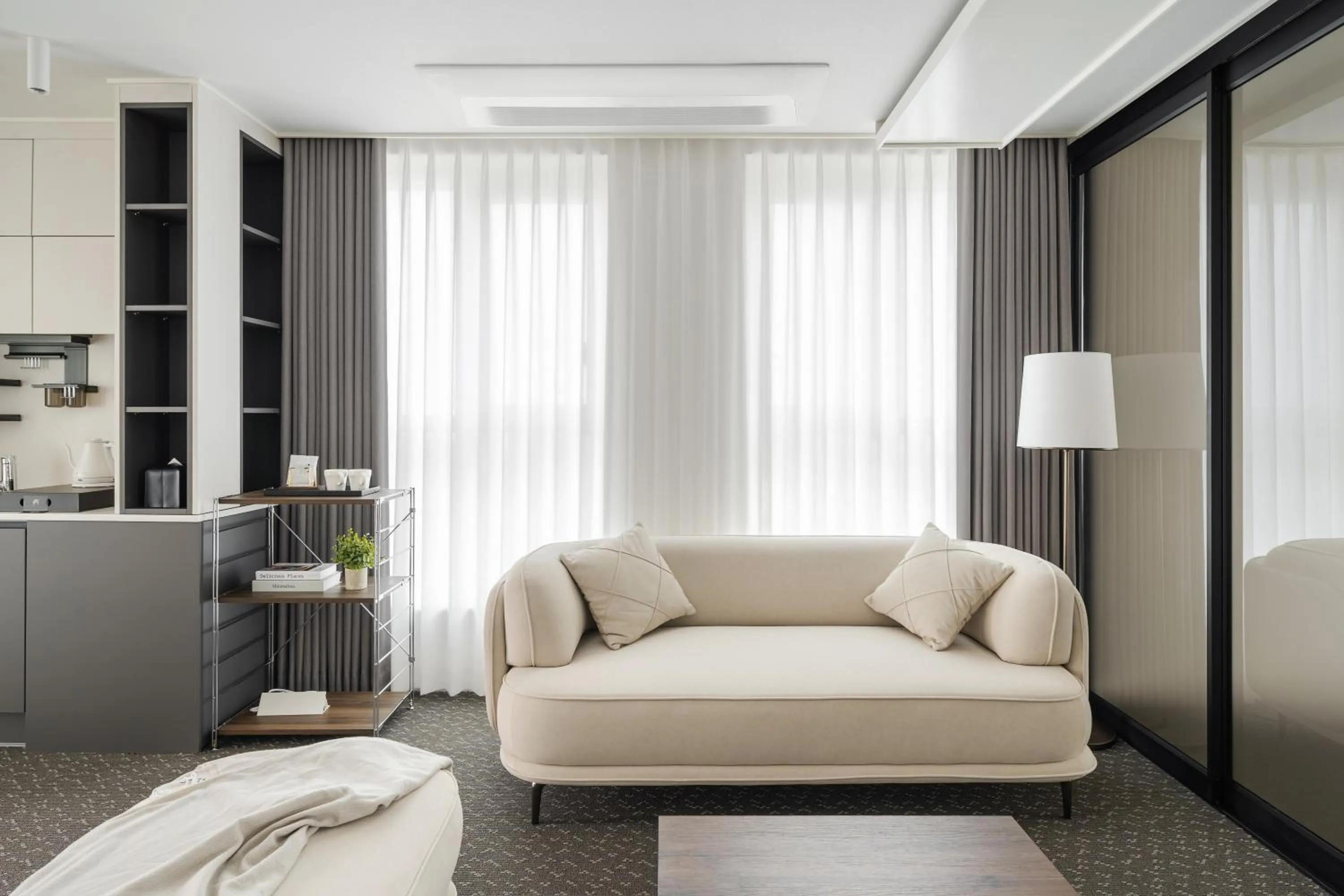 Living room in Urbanstay Naksan Beach