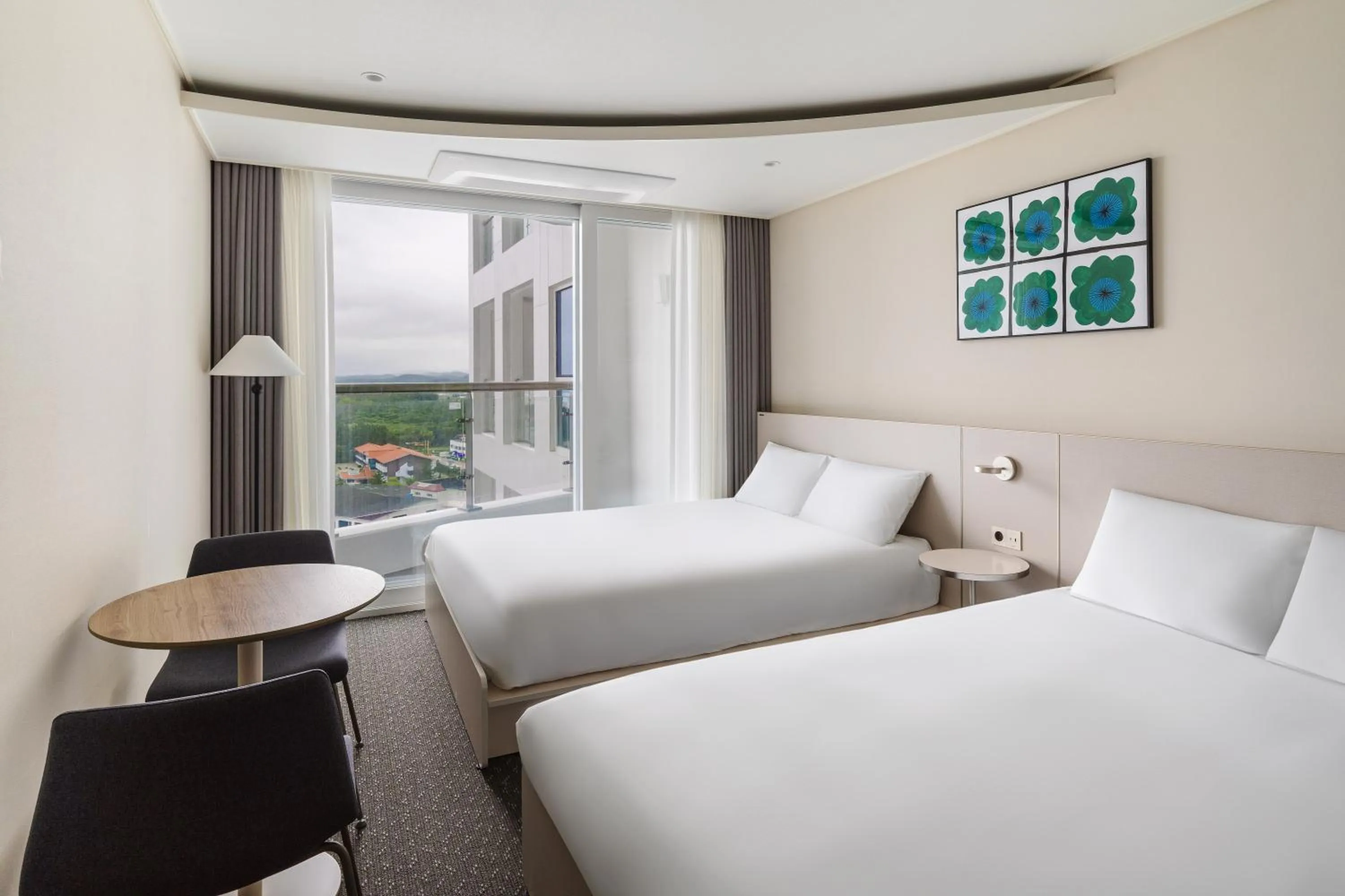 Bed in Urbanstay Naksan Beach