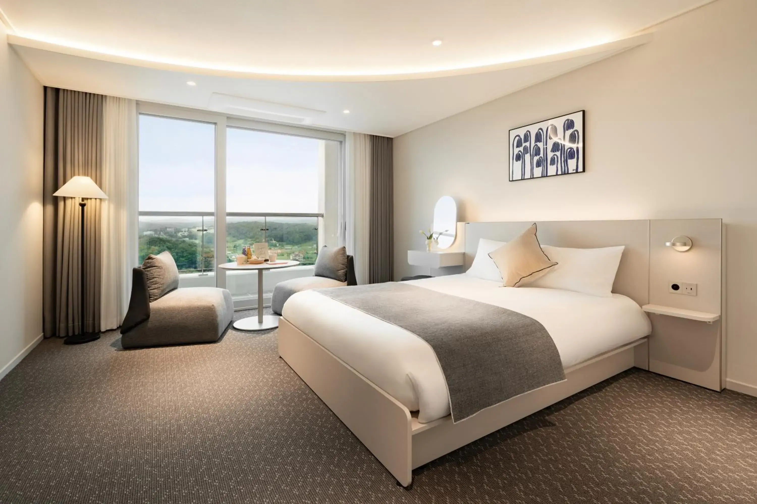 Bedroom, Bed in Urbanstay Naksan Beach Bedroom, Bed in Urbanstay Naksan Beach