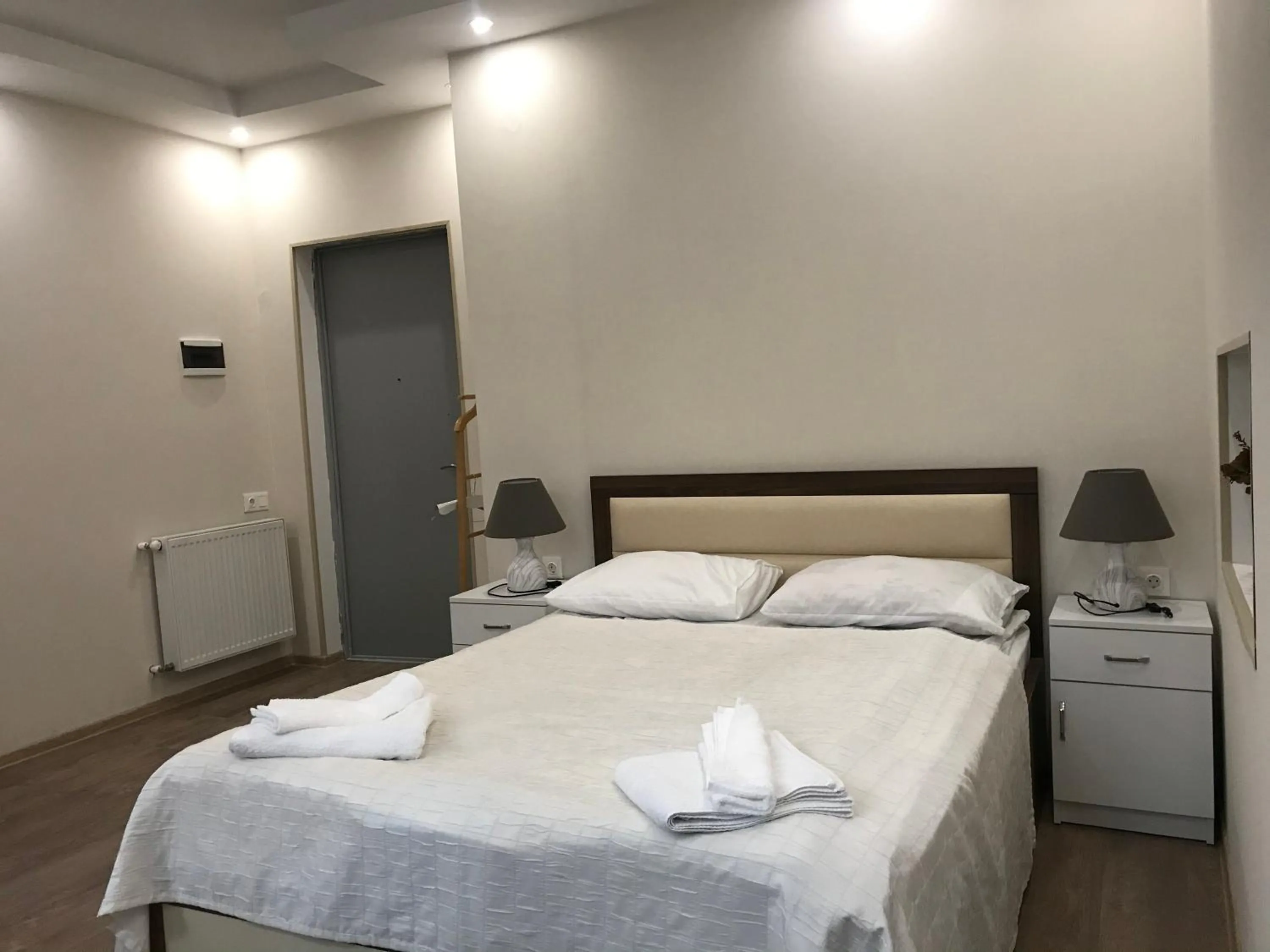 Bed in Georgian Guest House on Asatiani