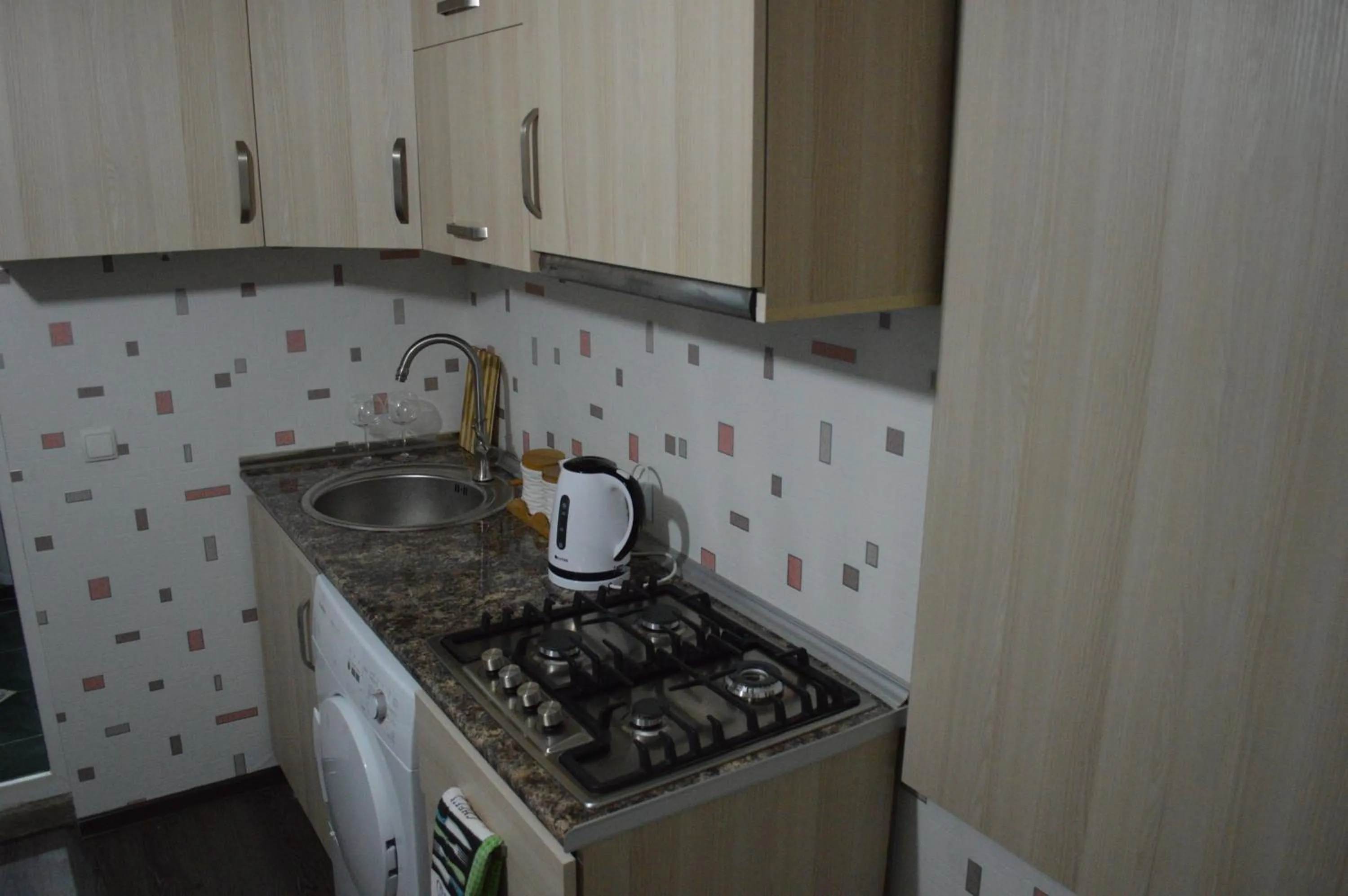 Kitchen or kitchenette in Georgian Guest House on Asatiani