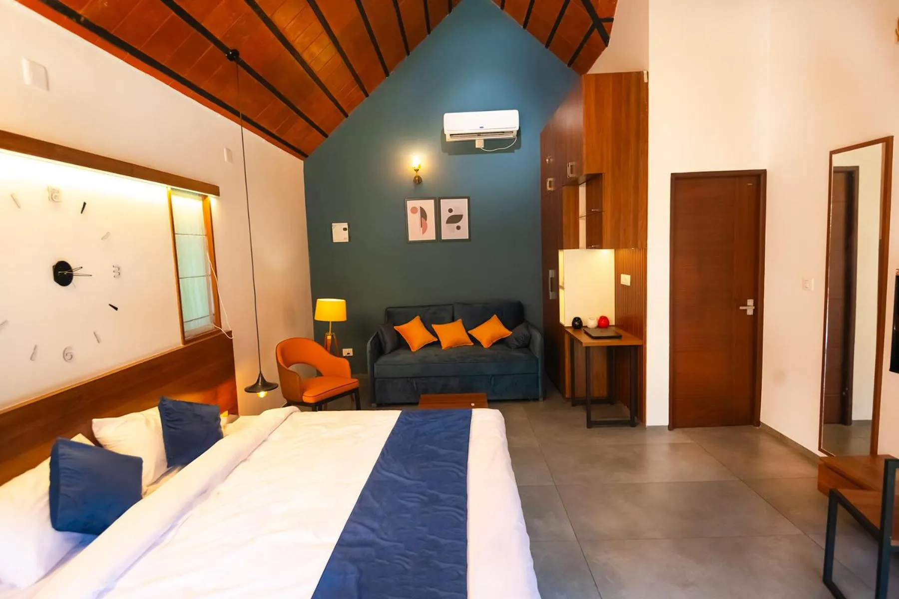 Bed in Bay View Suites, Vythiri, Wayanad