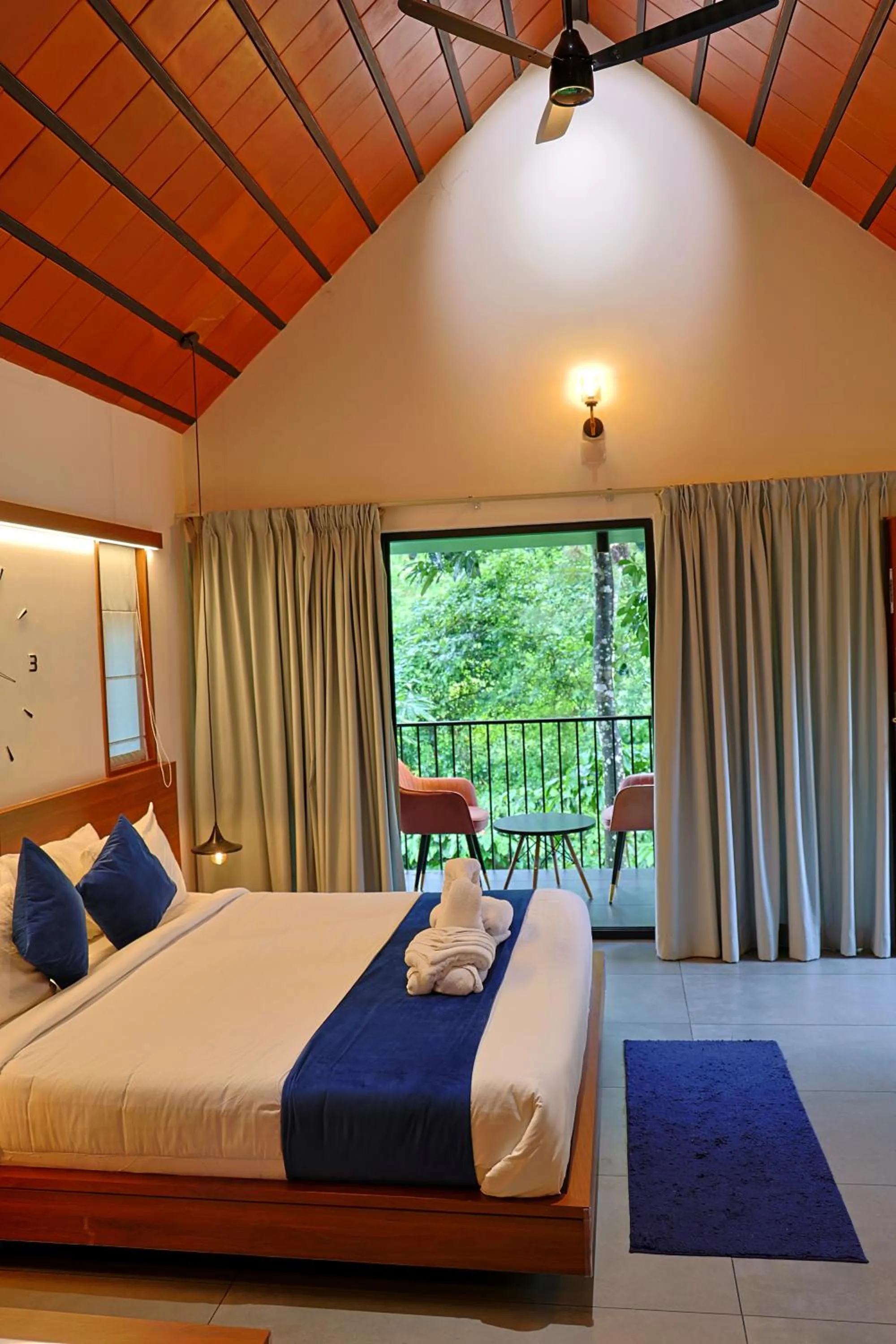 Bed in Bay View Suites, Vythiri, Wayanad