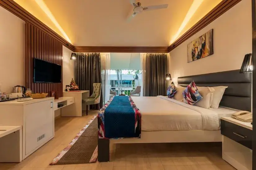 Bed in Foxoso La Beach Resort & Spa Bed in Foxoso La Beach Resort & Spa