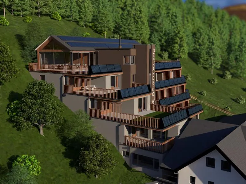 Property building in Goldhirsch Aparthotel