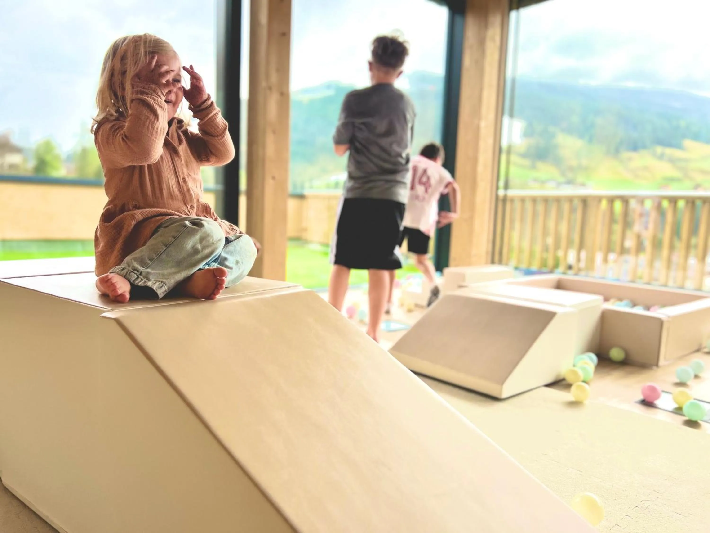 young children in Goldhirsch Aparthotel