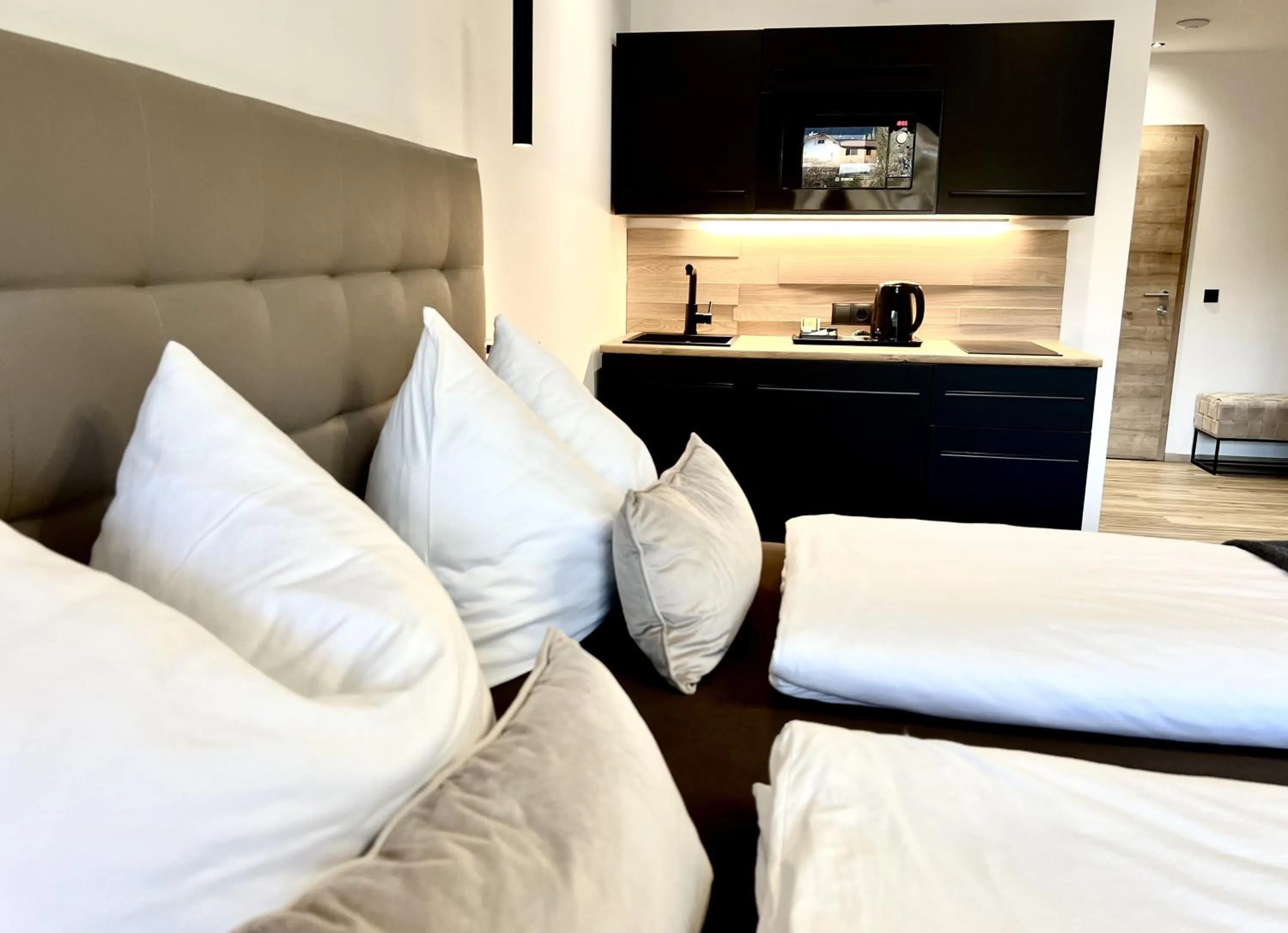 Bedroom, Bed in Goldhirsch Aparthotel