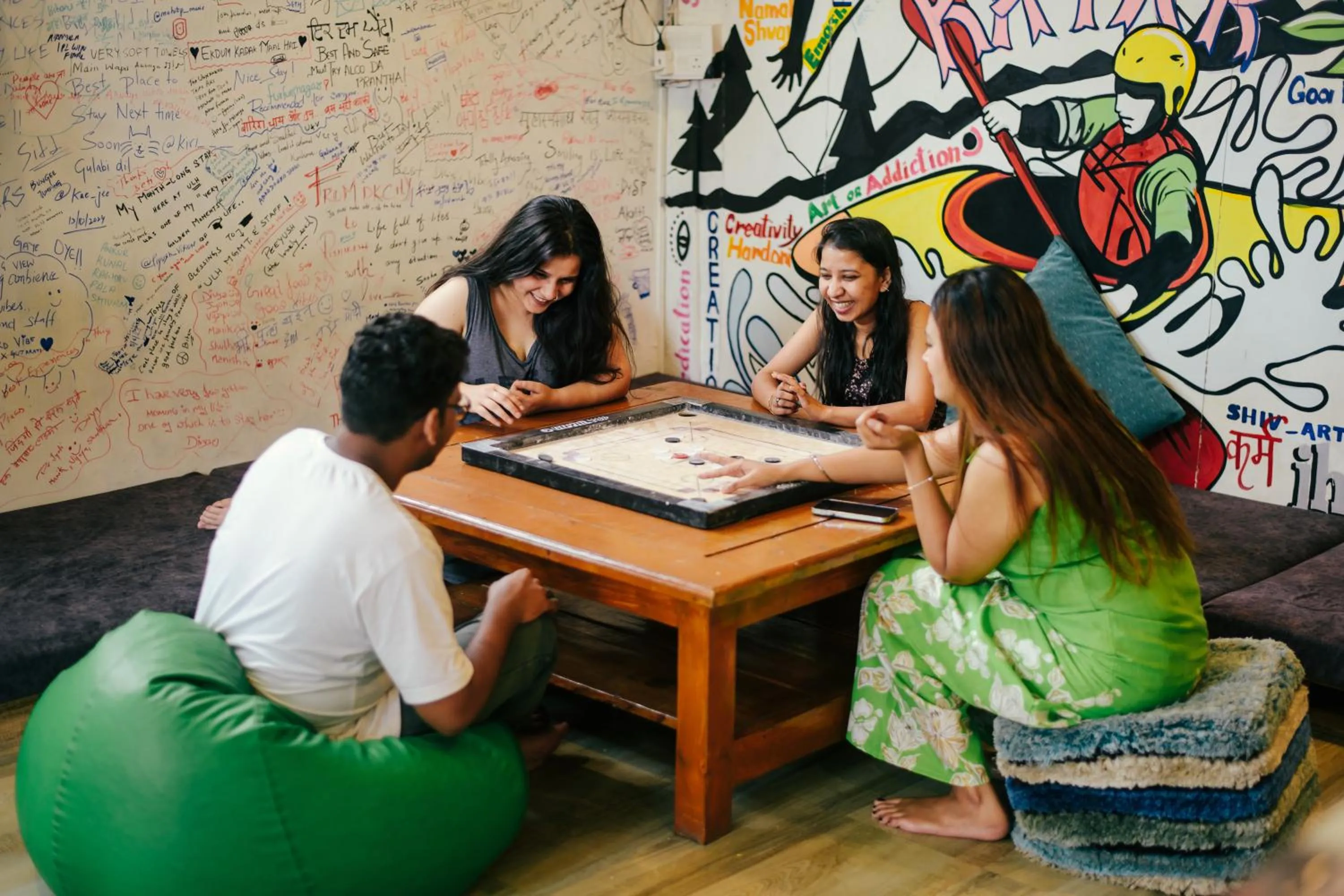 People in Urban Loft Hostel