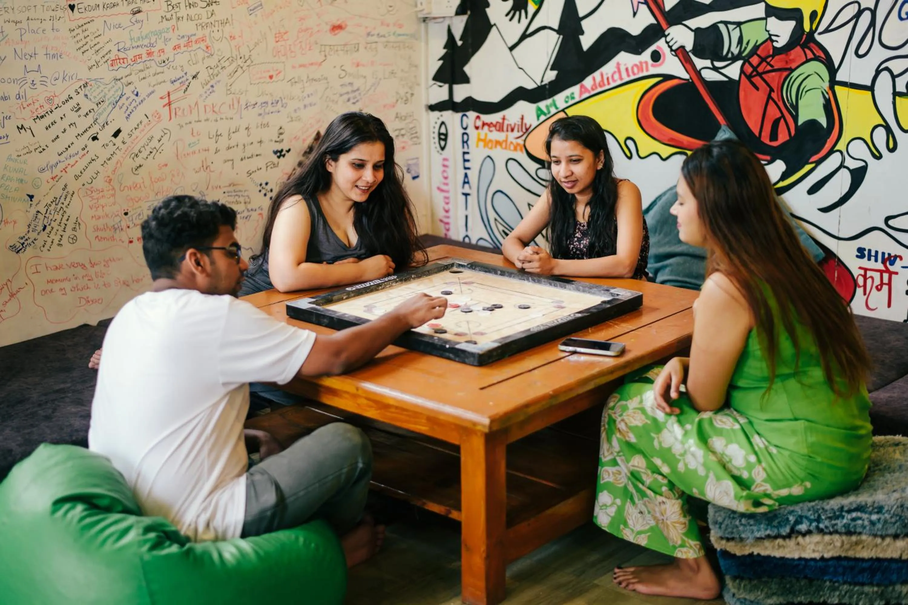 People in Urban Loft Hostel