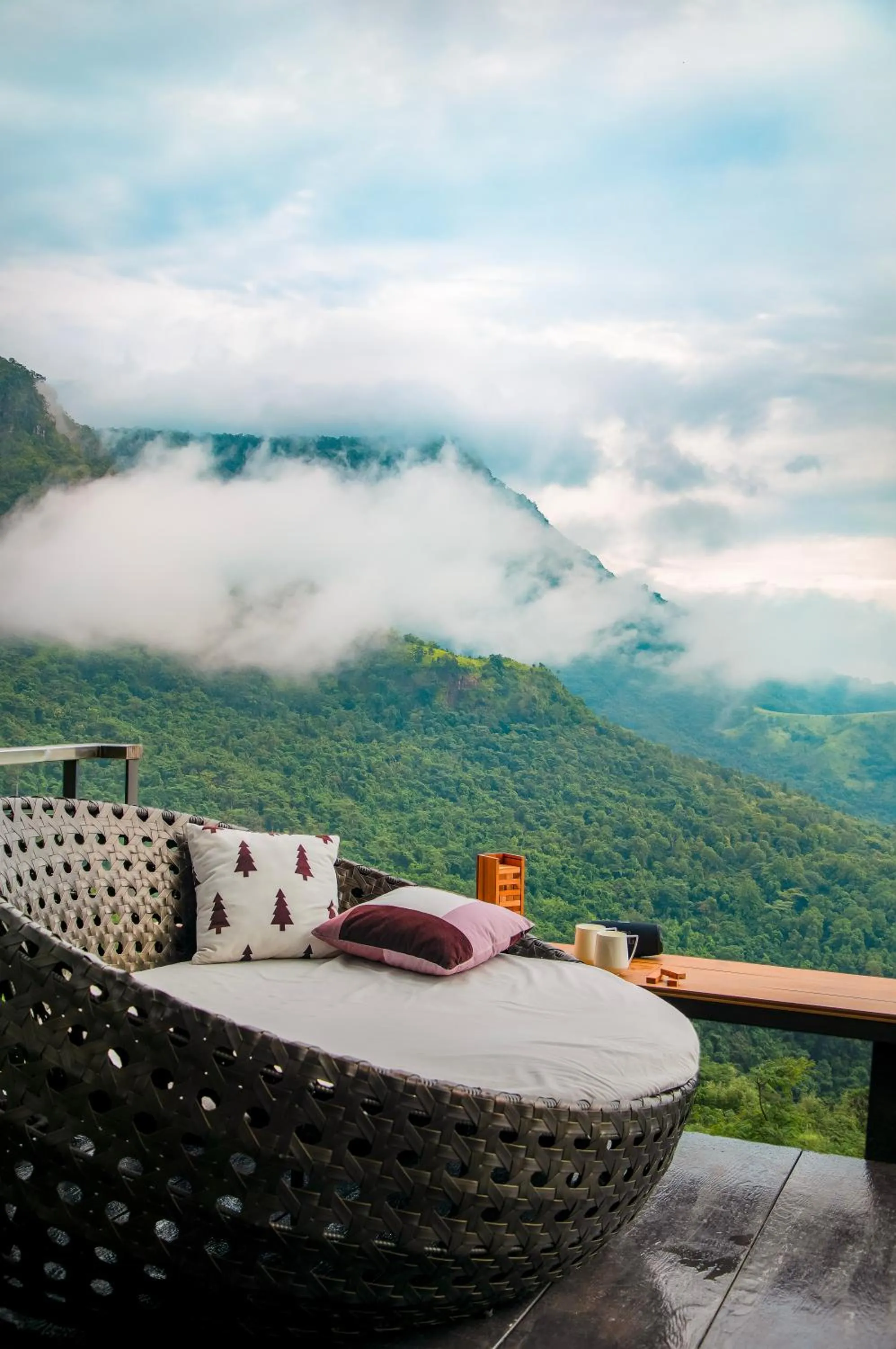 Balcony/Terrace in Pino Latte Khao Kho