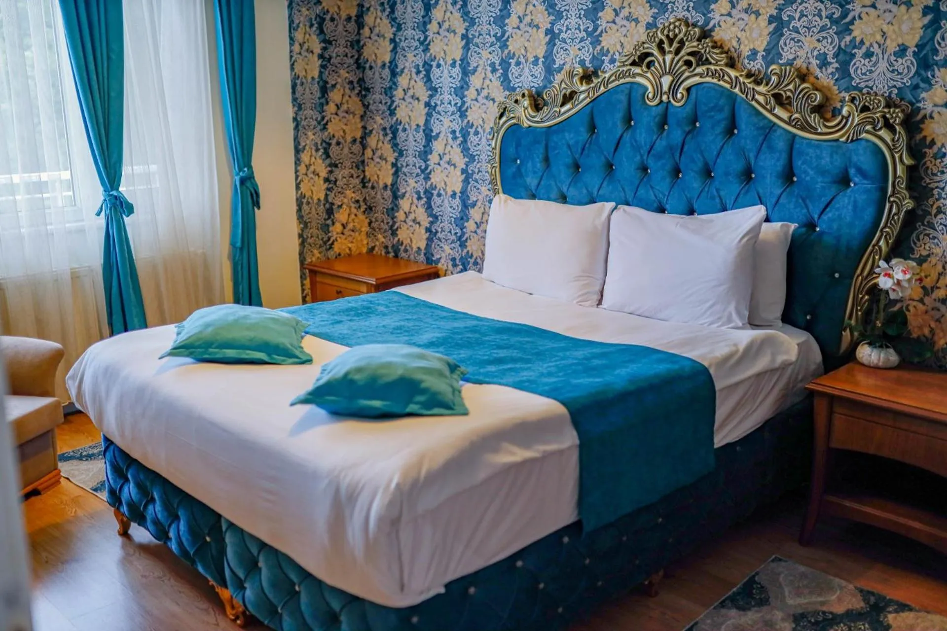 Bed in Green Moringa Termal Hotel