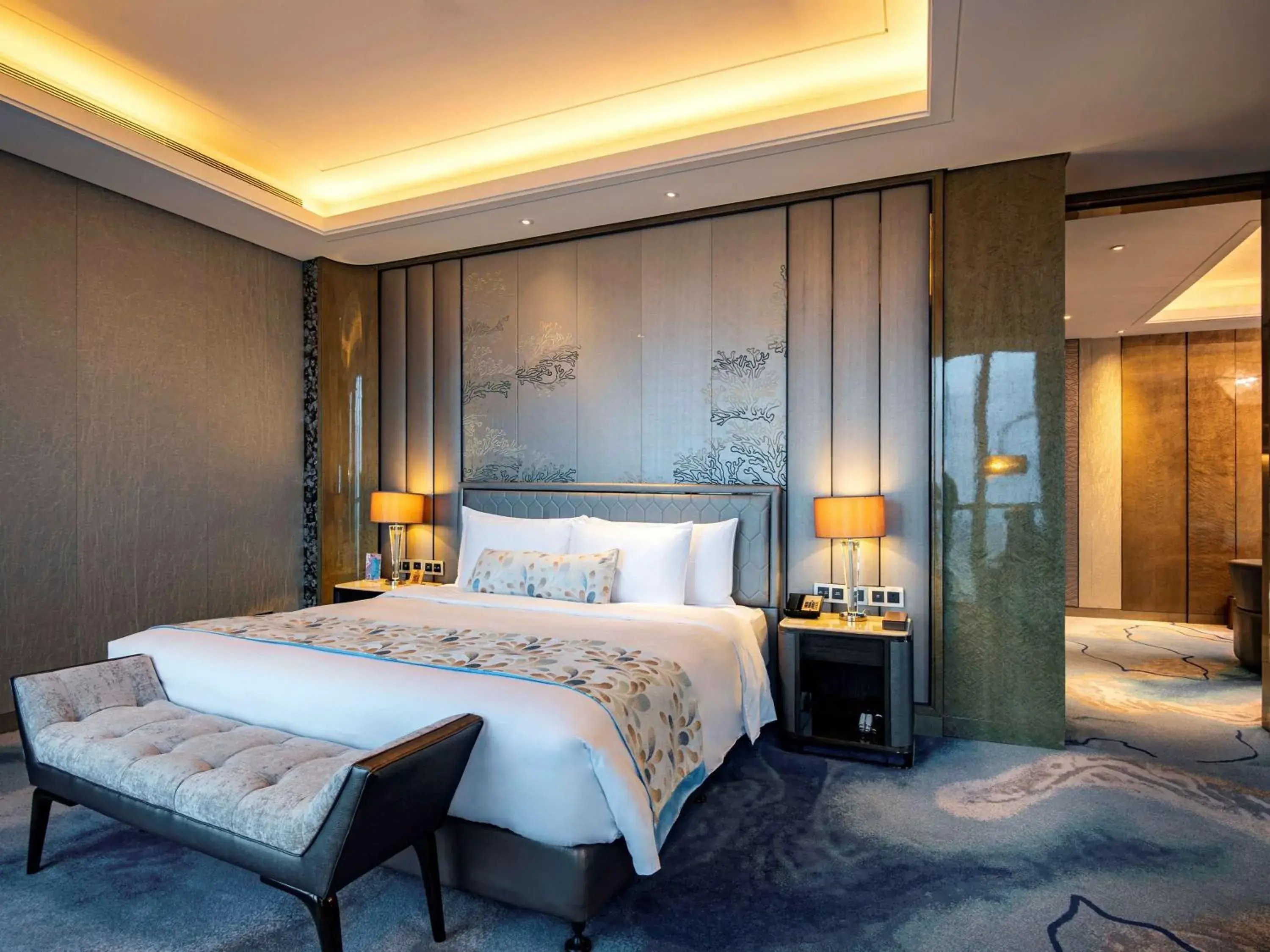 Bedroom, Bed in Pullman Yantai Center Bedroom, Bed in Pullman Yantai Center
