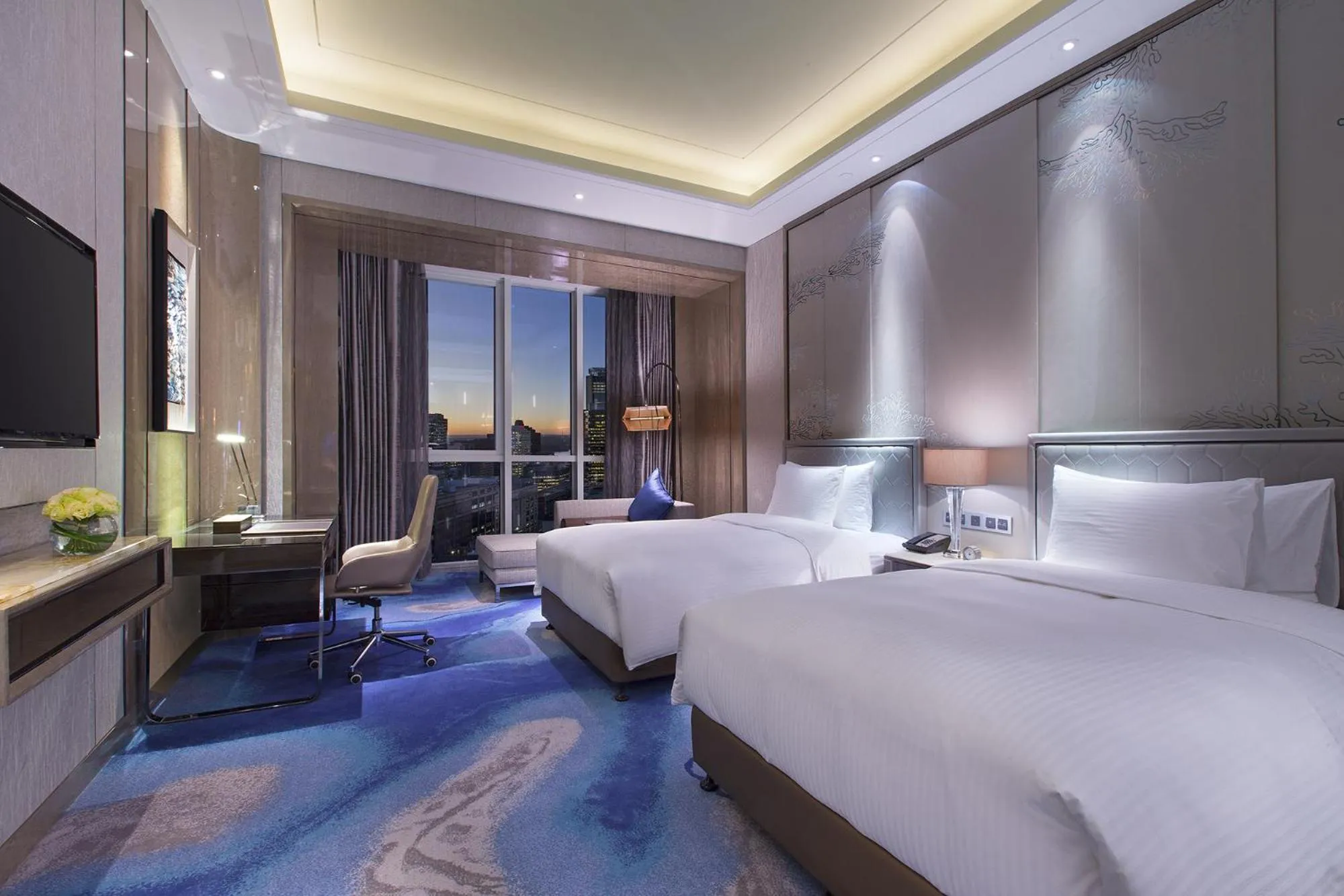 Bedroom, Bed in Pullman Yantai Center