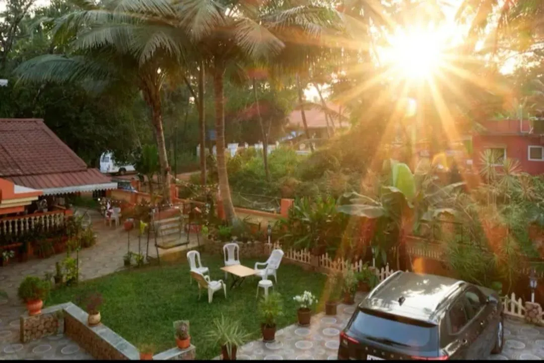 Garden in Rodrigues Residency Goa