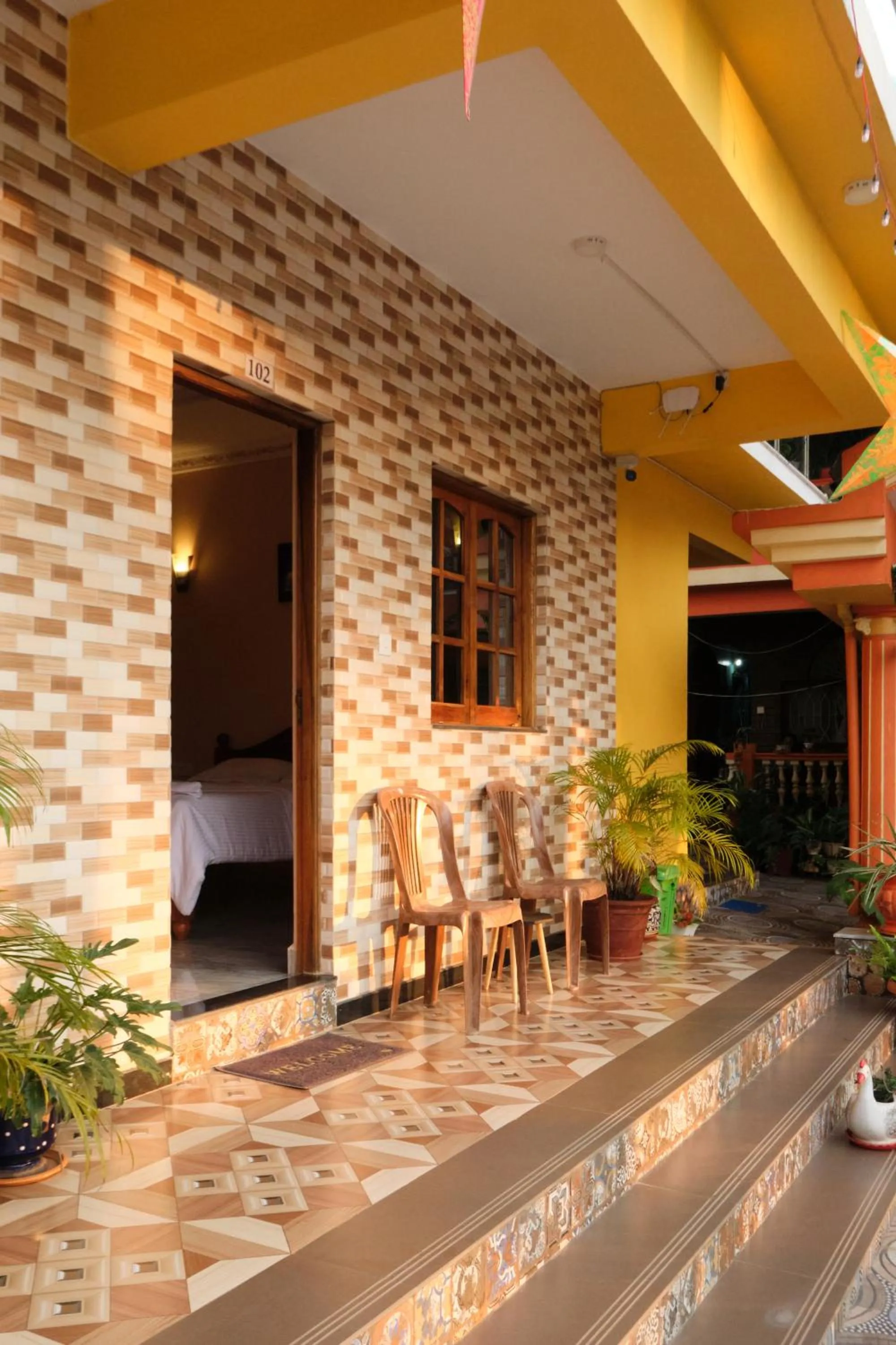 Balcony/Terrace in Rodrigues Residency Goa