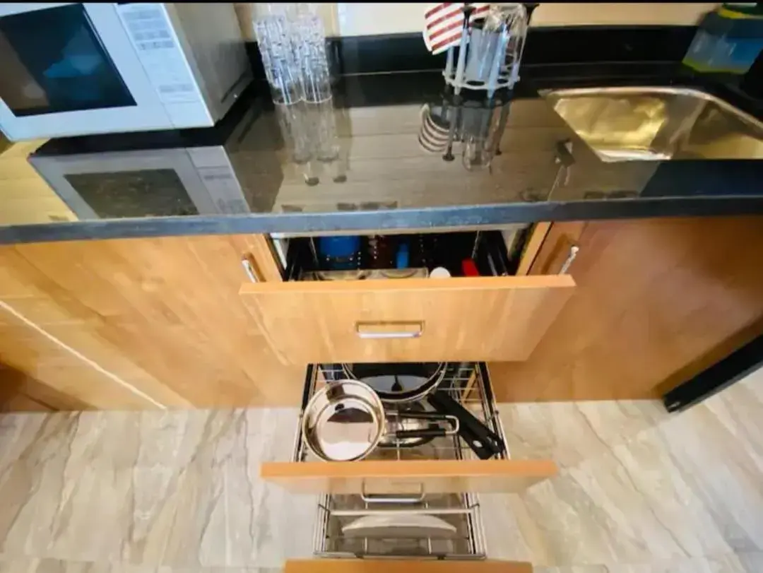 Kitchen or kitchenette in Rodrigues Residency Goa Kitchen or kitchenette in Rodrigues Residency Goa