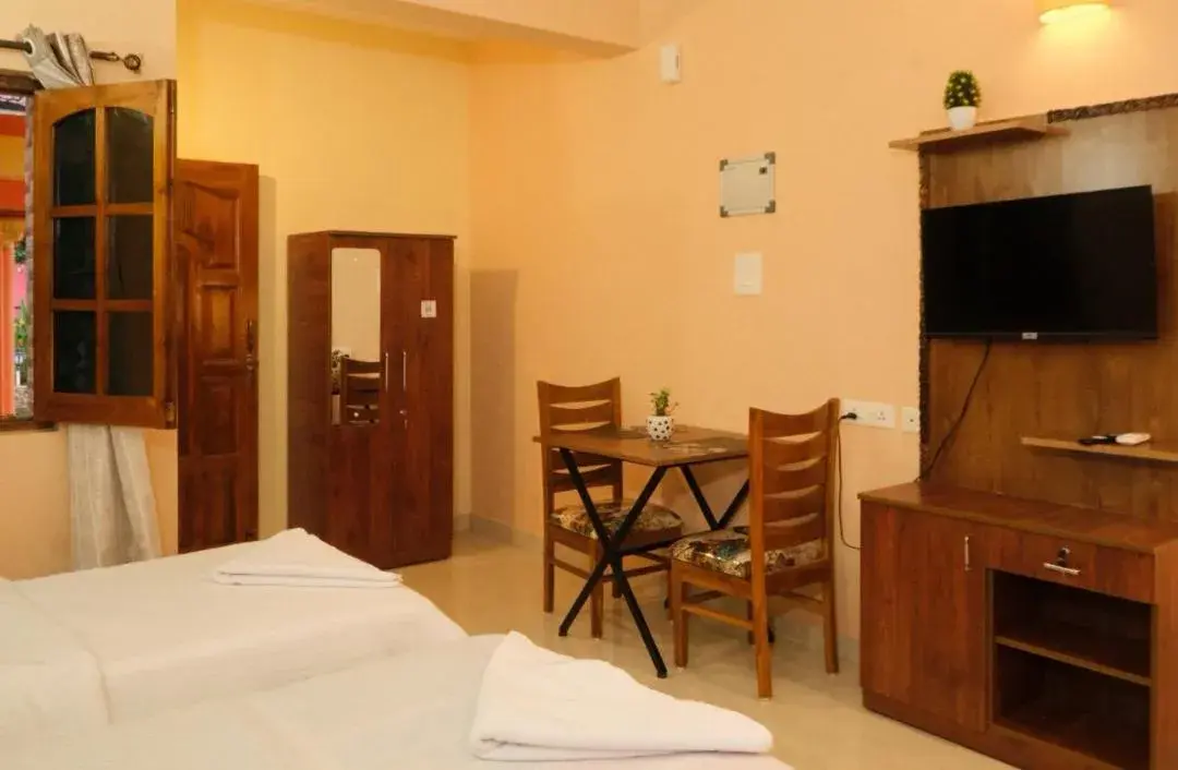 Bed in Rodrigues Residency Goa Bed in Rodrigues Residency Goa