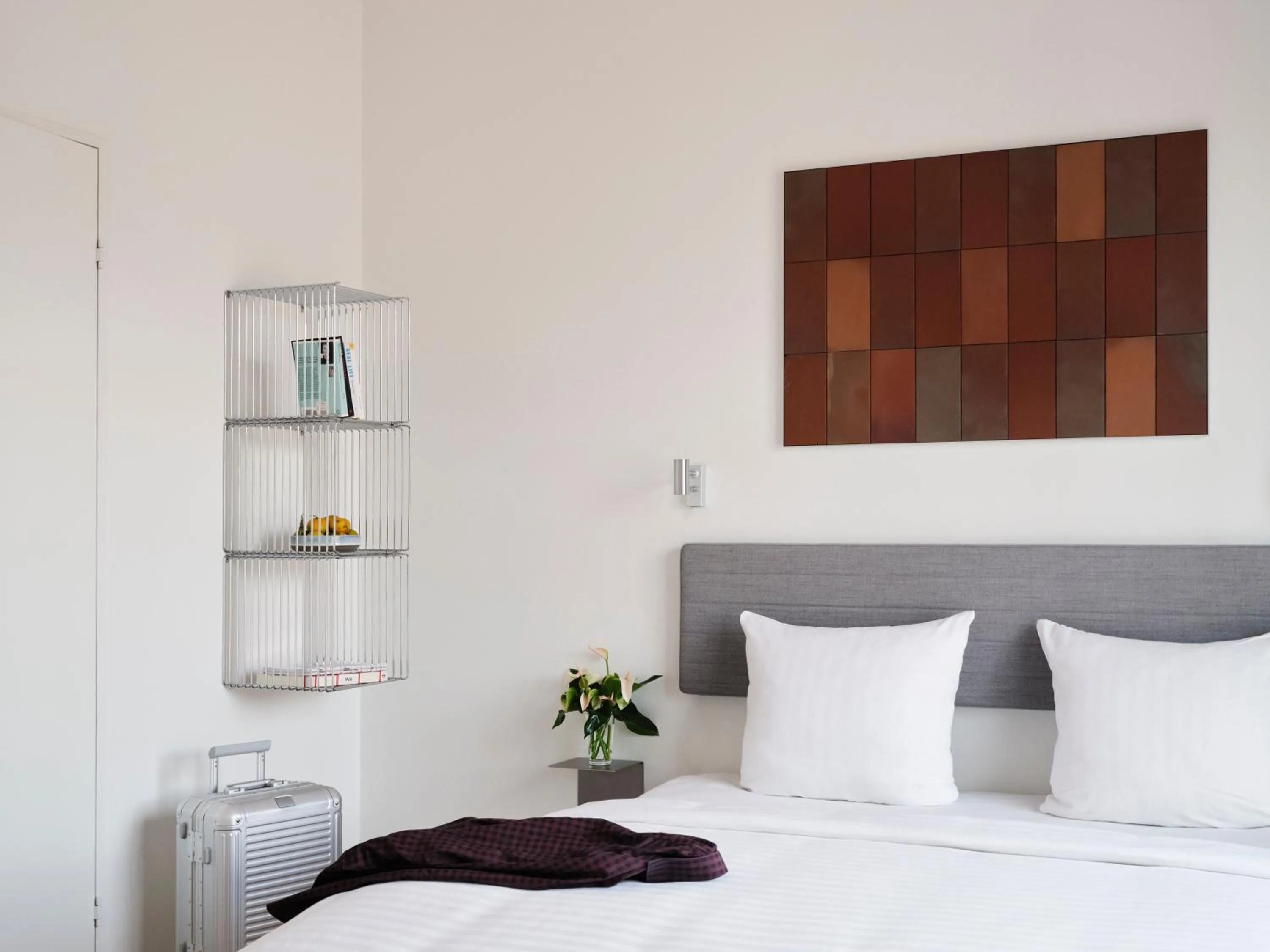 Bed in Mekano Apartment Hotel