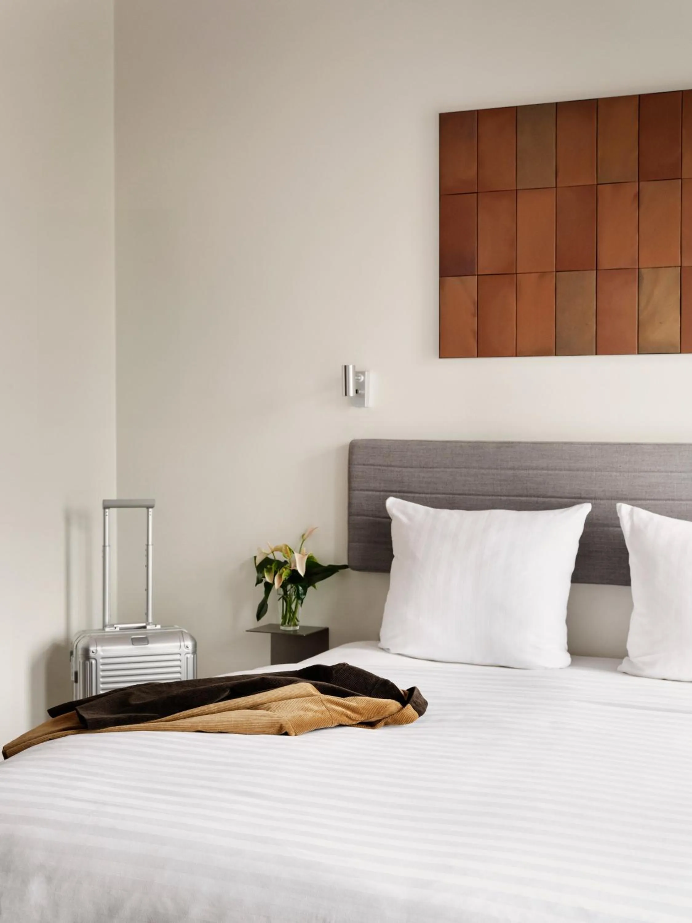 Bed in Mekano Apartment Hotel