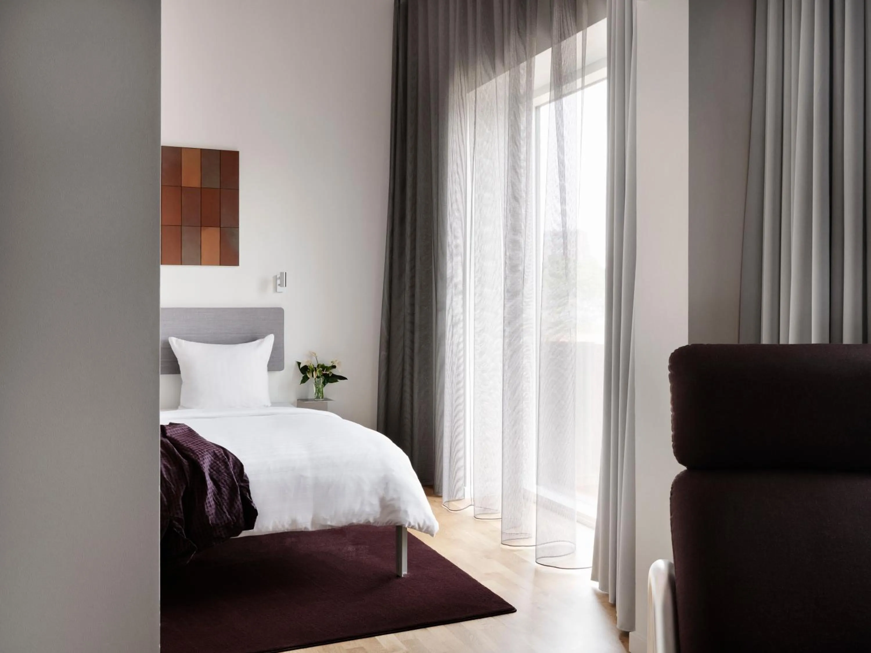 Bed in Mekano Apartment Hotel