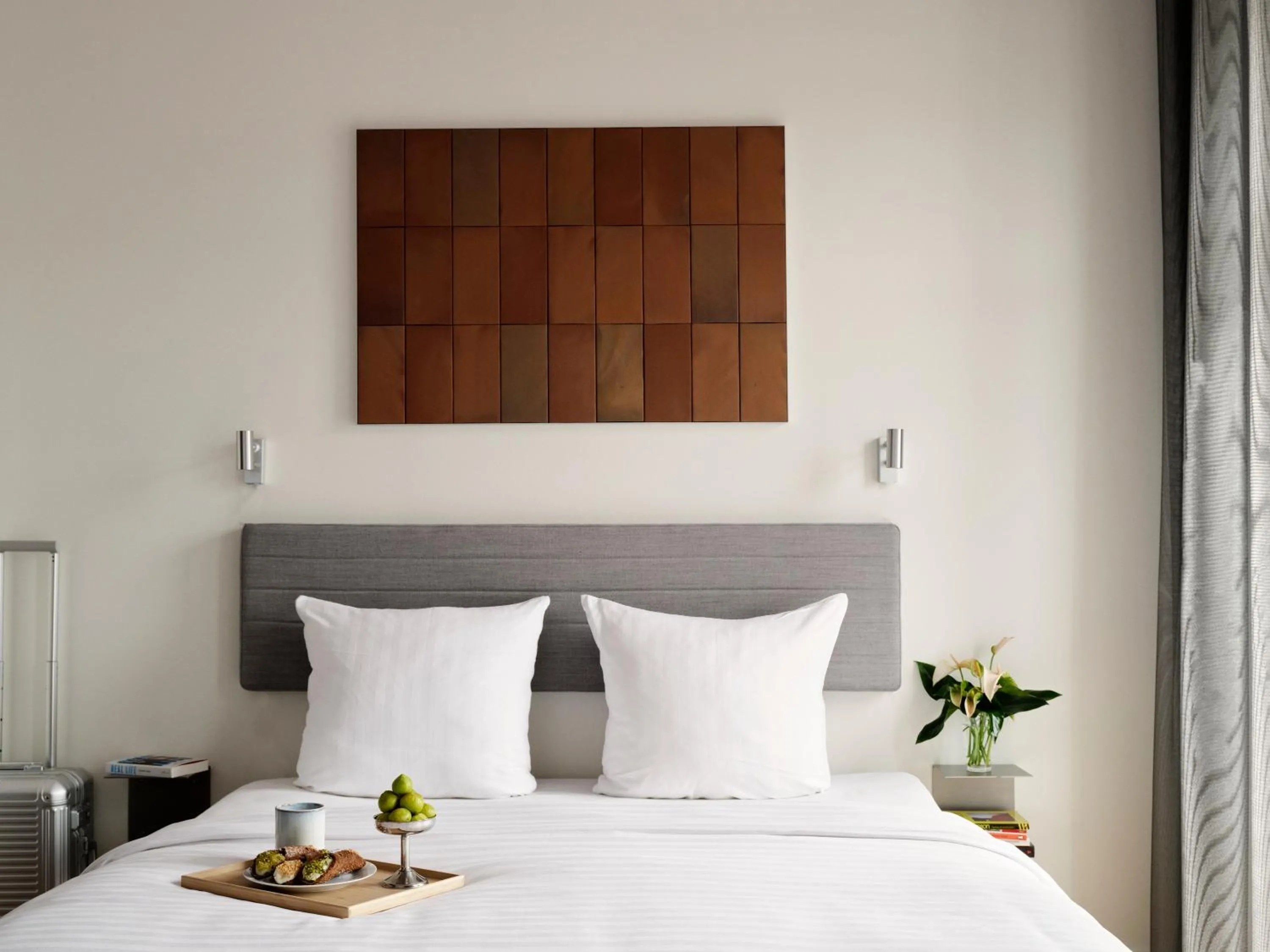 Bed in Mekano Apartment Hotel