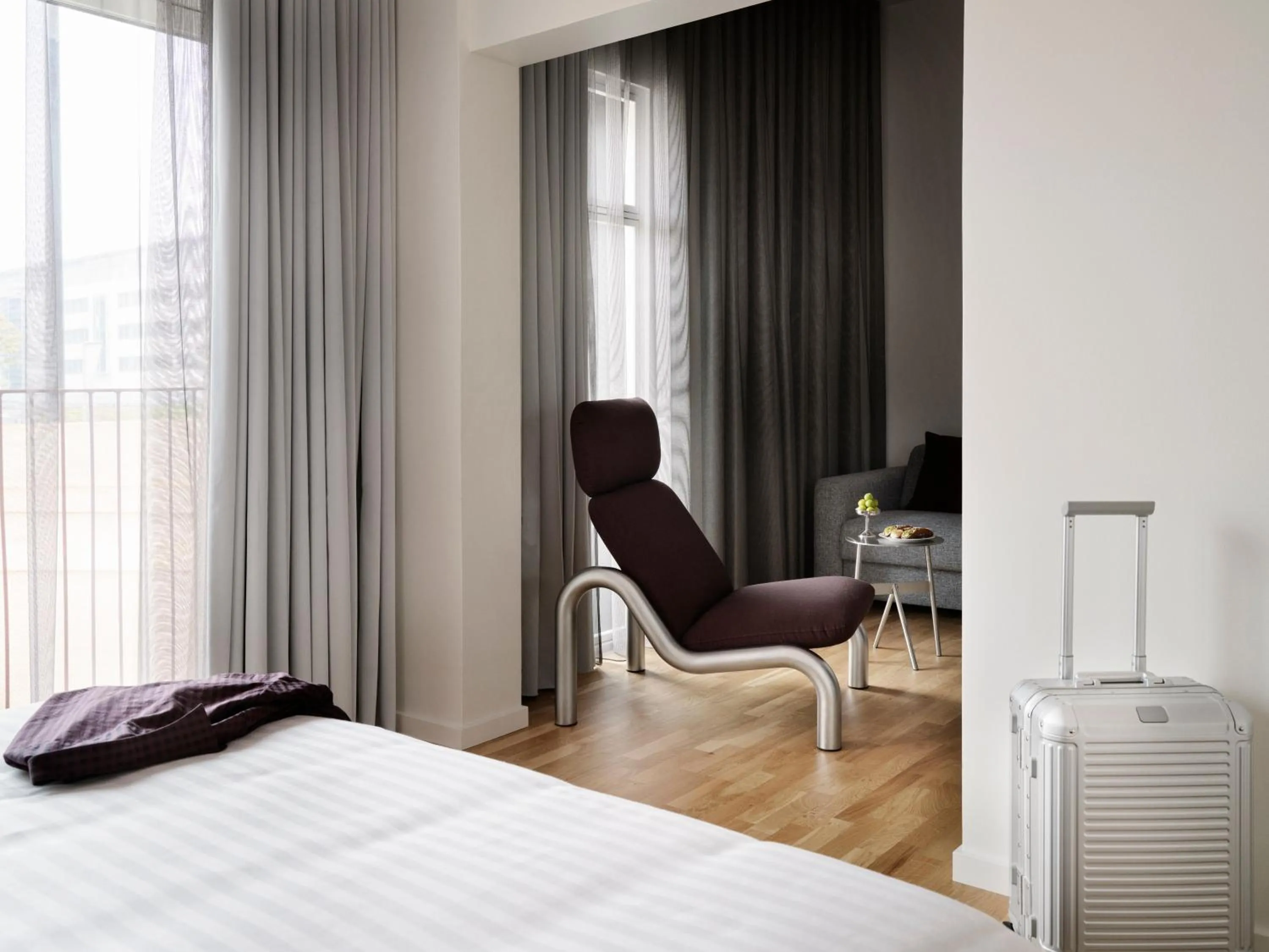 Bed in Mekano Apartment Hotel