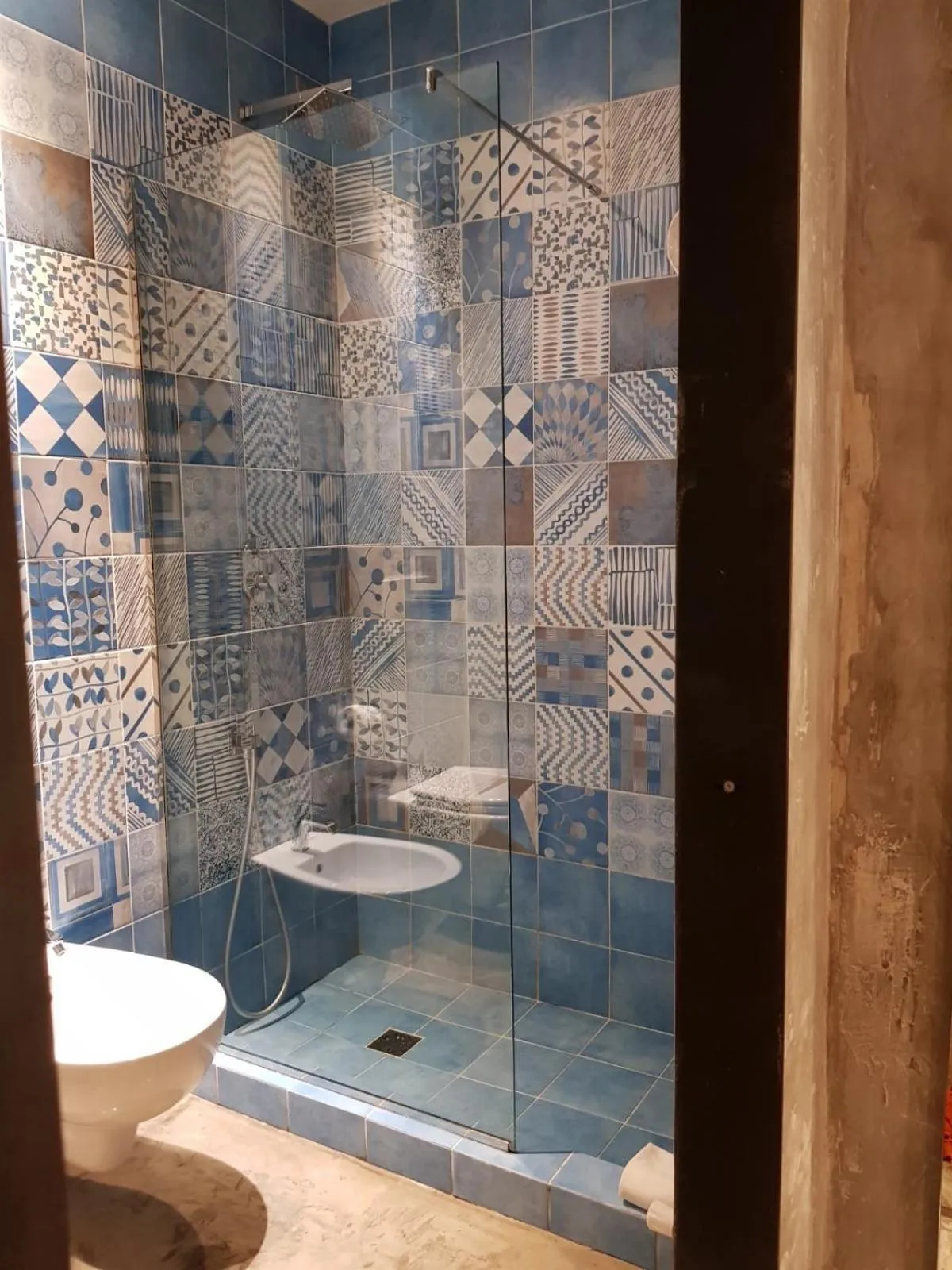 Bathroom in Affittacamere Joss