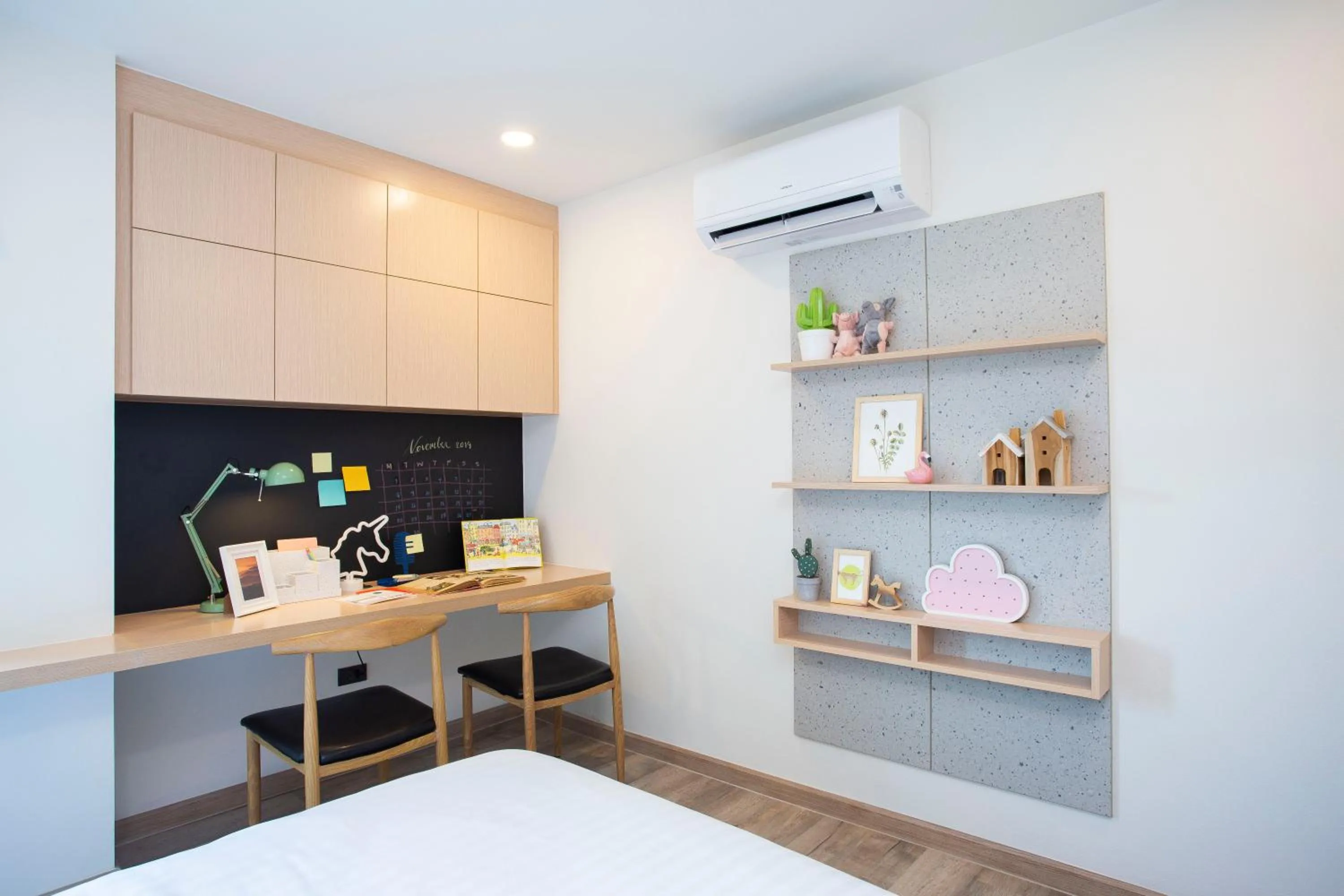 Bedroom in Parrish Serviced Apartment