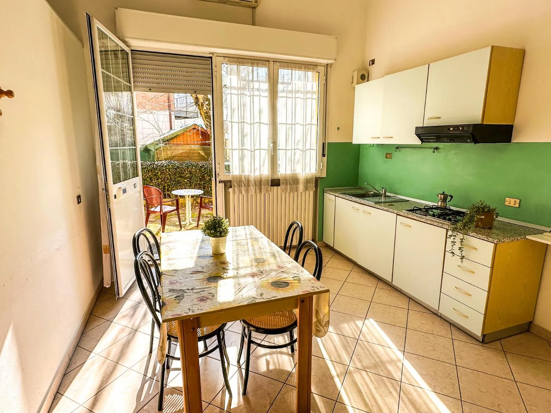 Kitchen or kitchenette in Hotel & Residence Parador