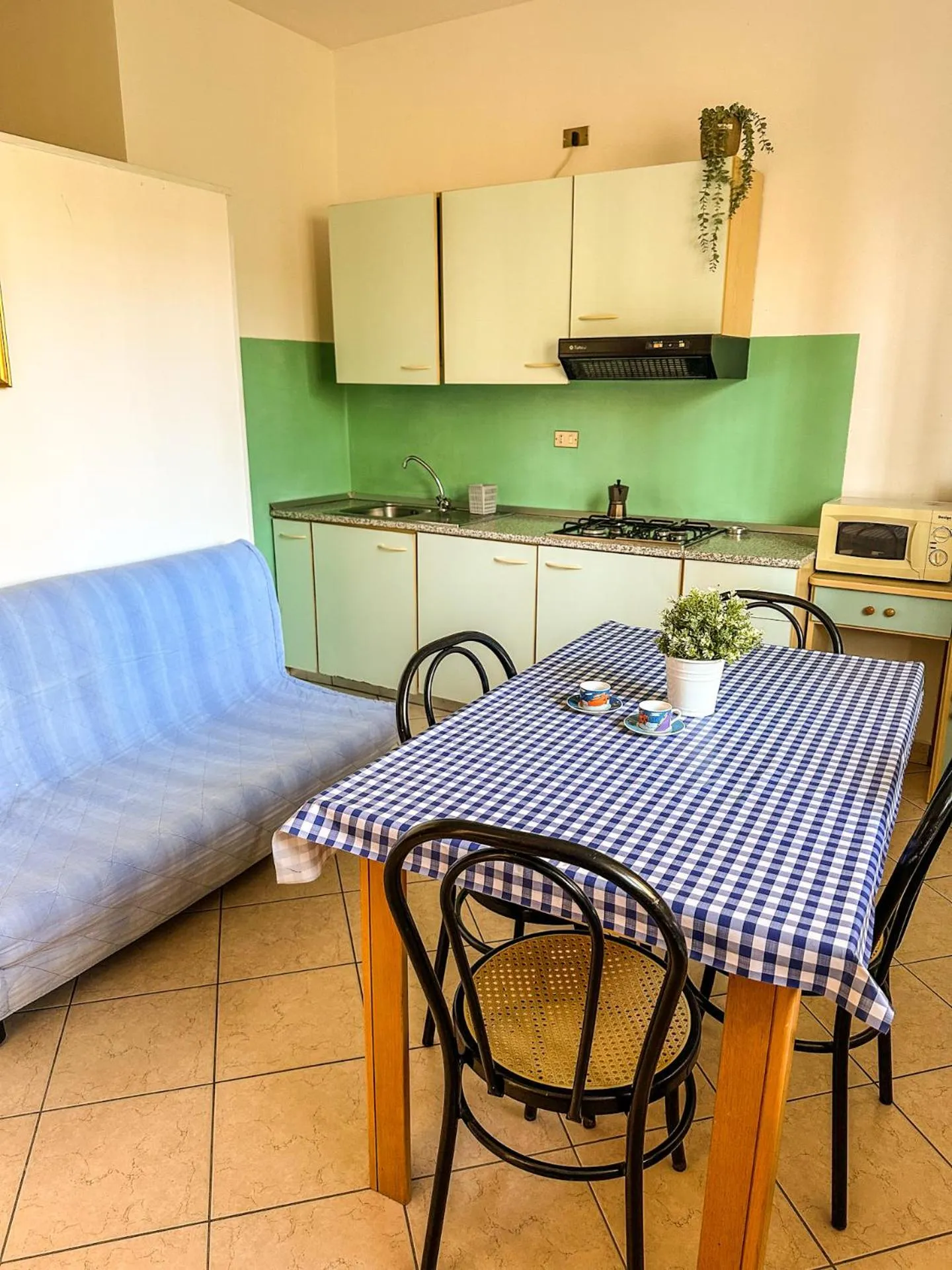 Kitchen or kitchenette in Hotel & Residence Parador