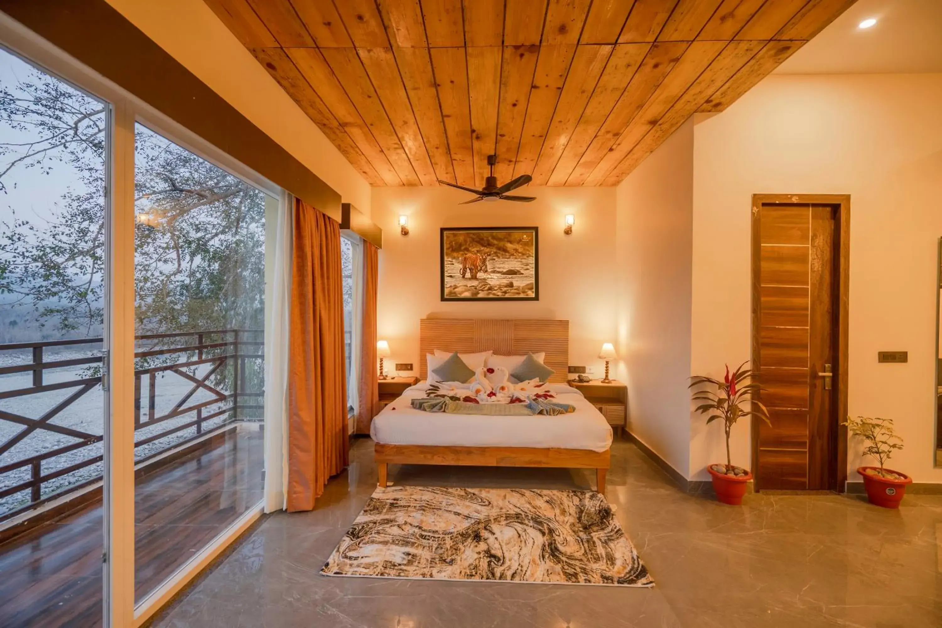 Bed in La Perle River Resort By Excel Hotels & Resorts Bed in La Perle River Resort By Excel Hotels & Resorts