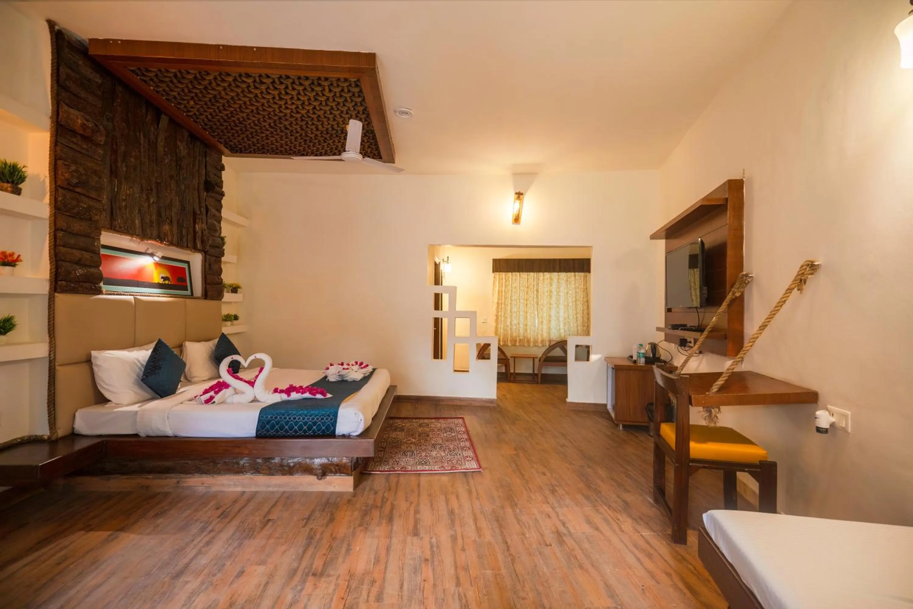 TV and multimedia, Bed in La Perle River Resort By Excel Hotels & Resorts