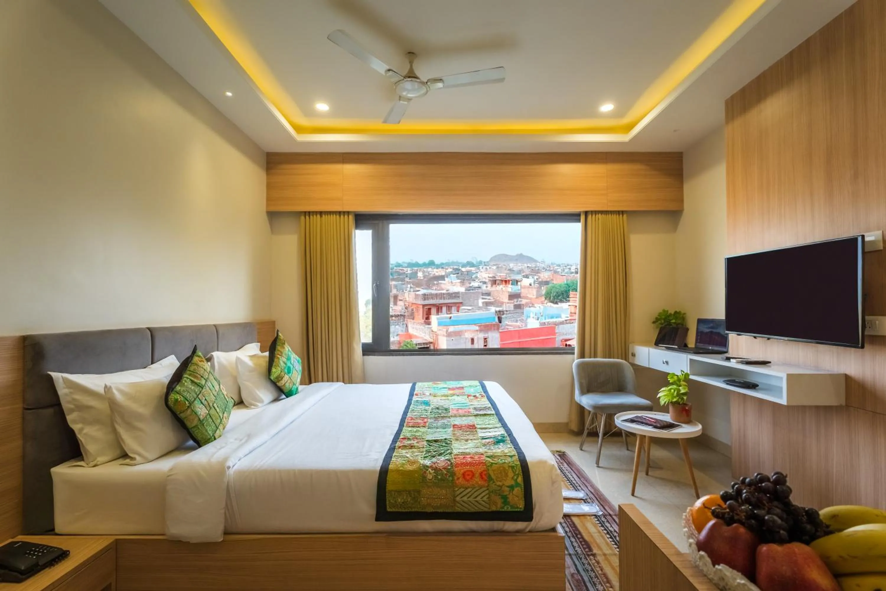 Bed in Hotel Rudura Palace