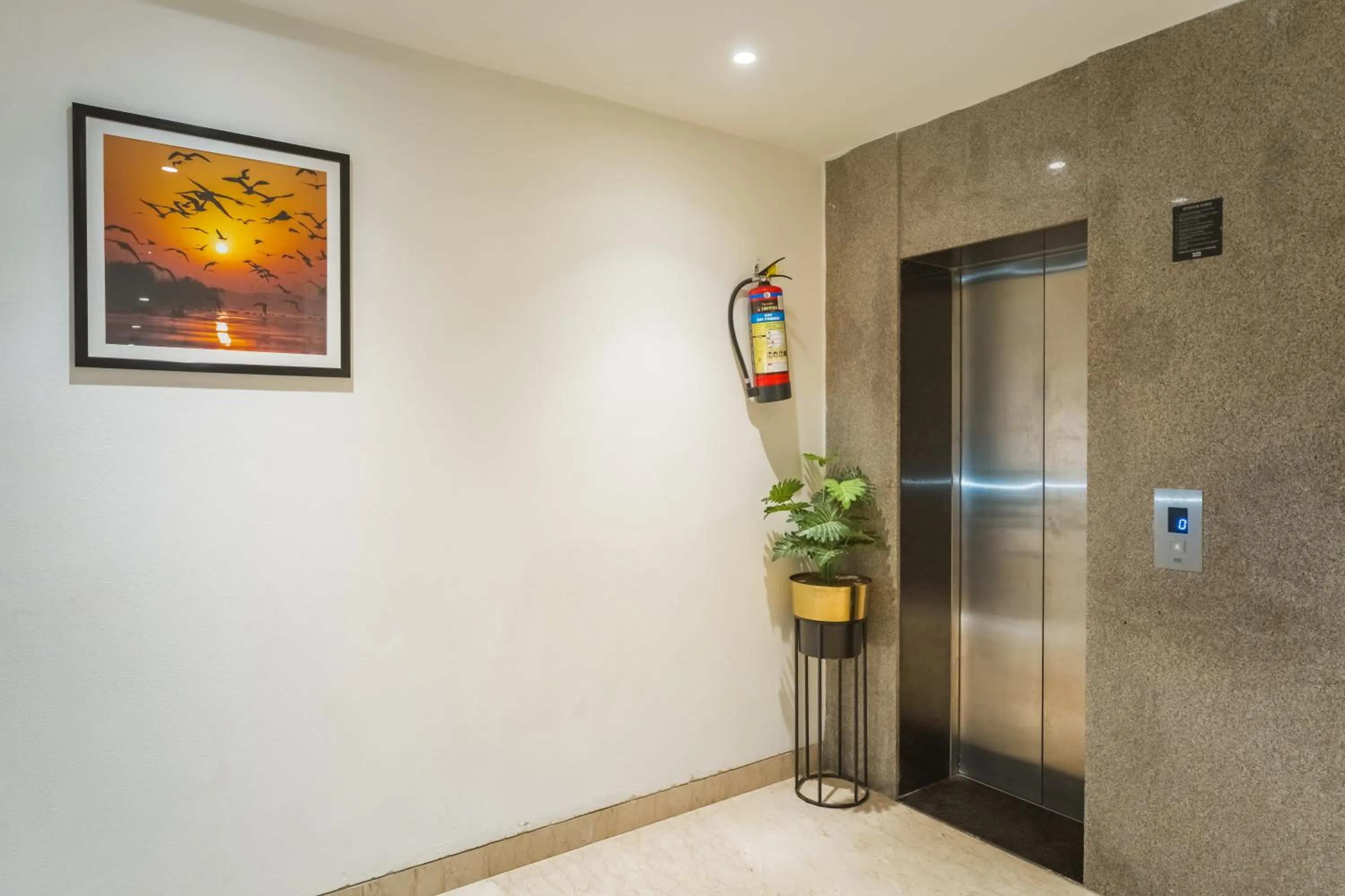 elevator in Hotel Rudura Palace