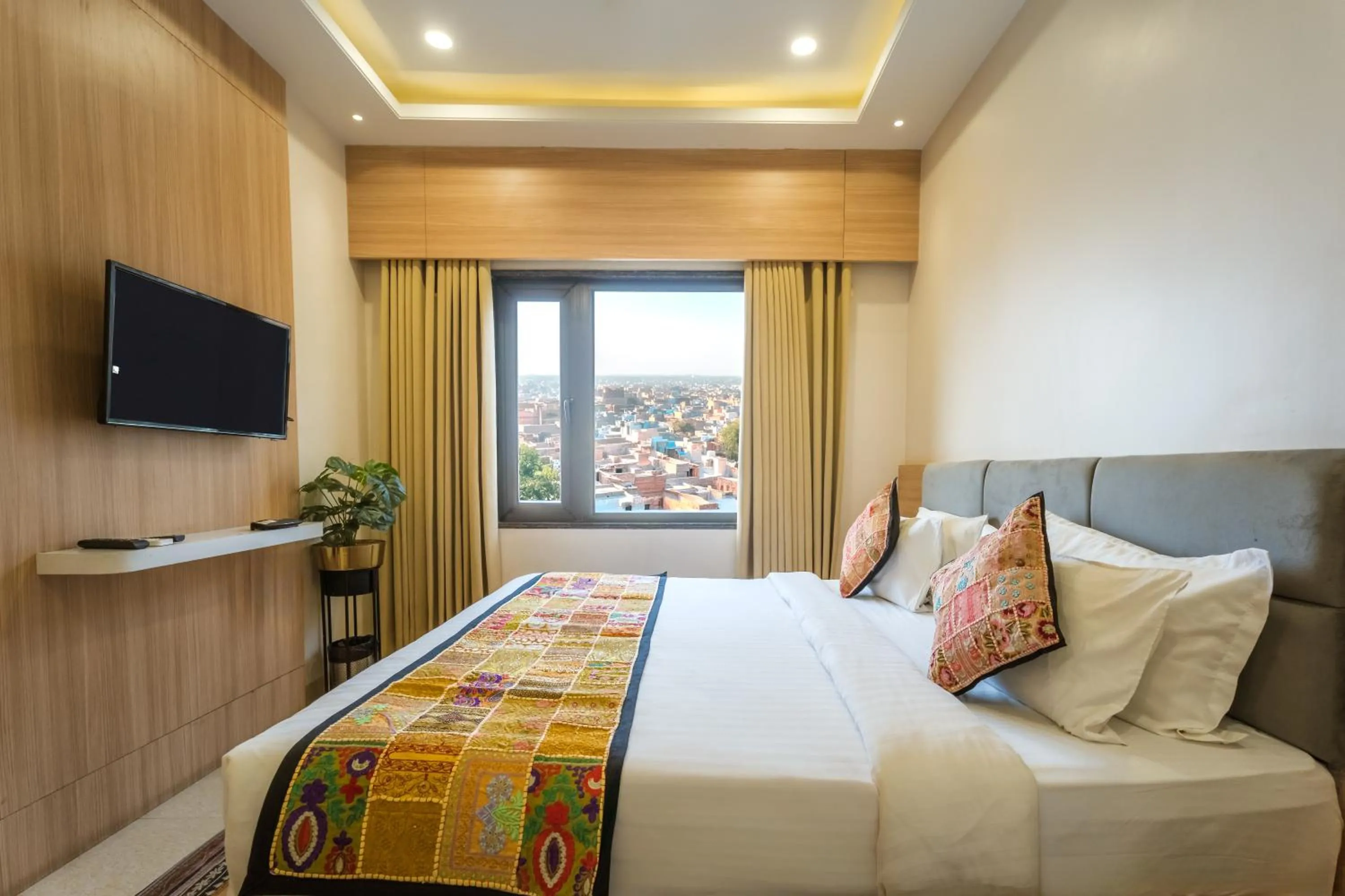 Bed in Hotel Rudura Palace