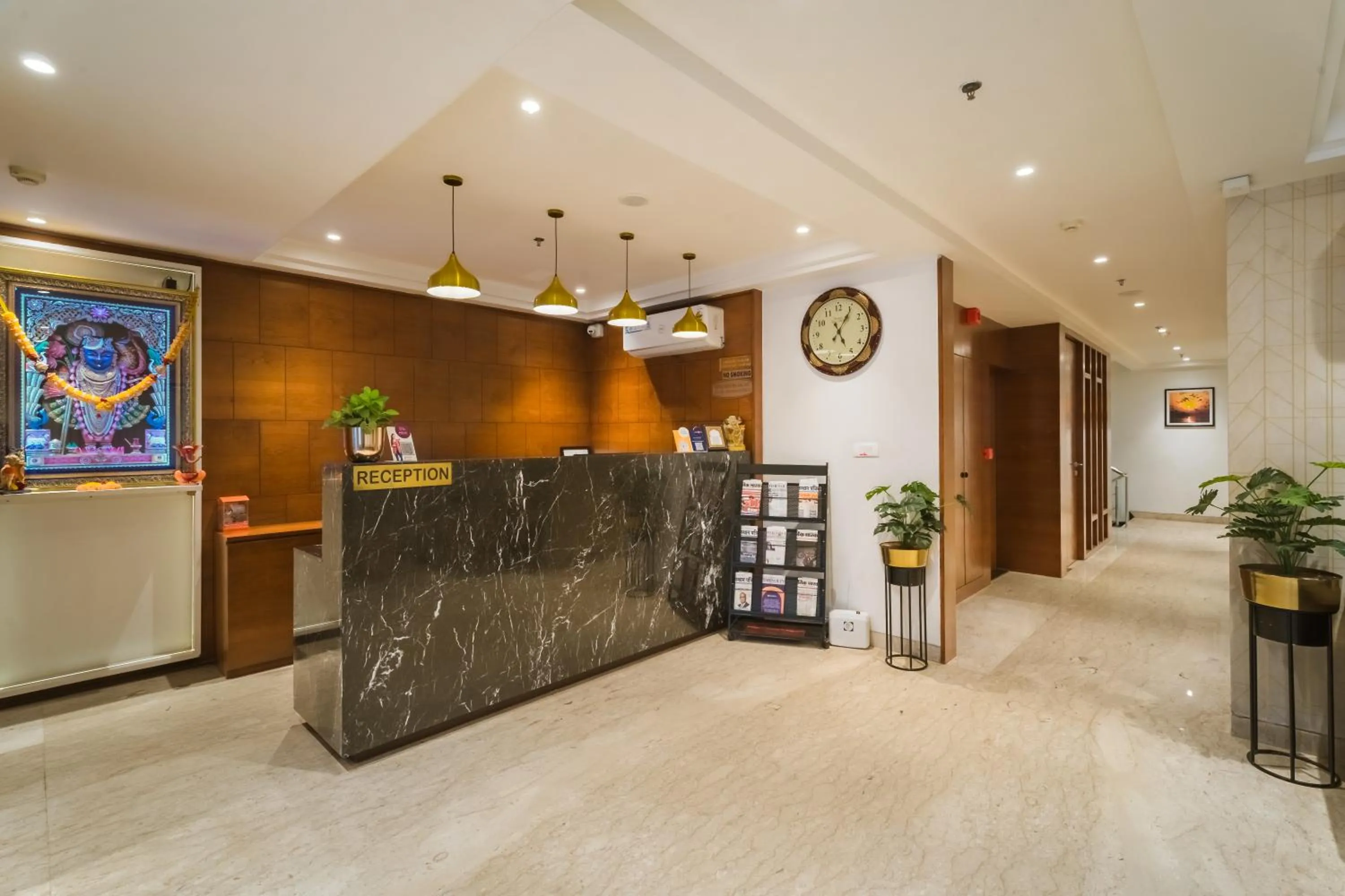 Lobby or reception in Hotel Rudura Palace
